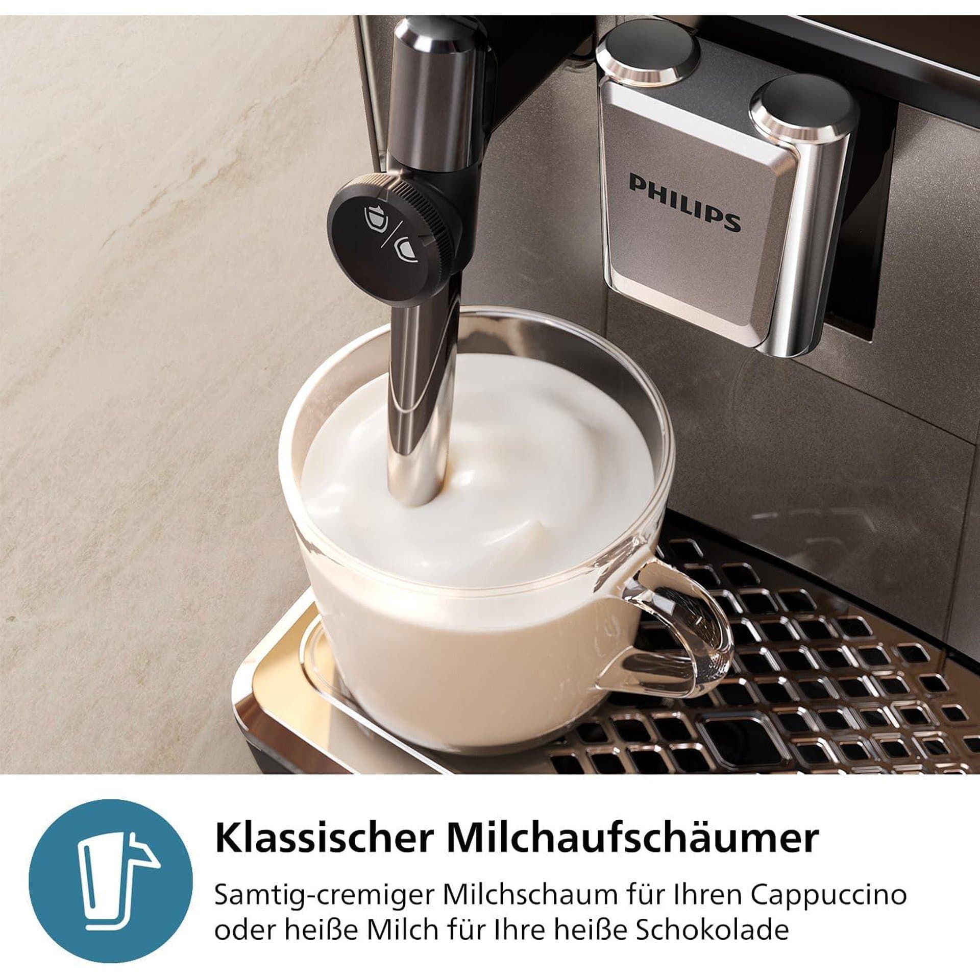Кафемашина - Philips EP3326 90 Series 3300 15 bar керамична мелачка 2
