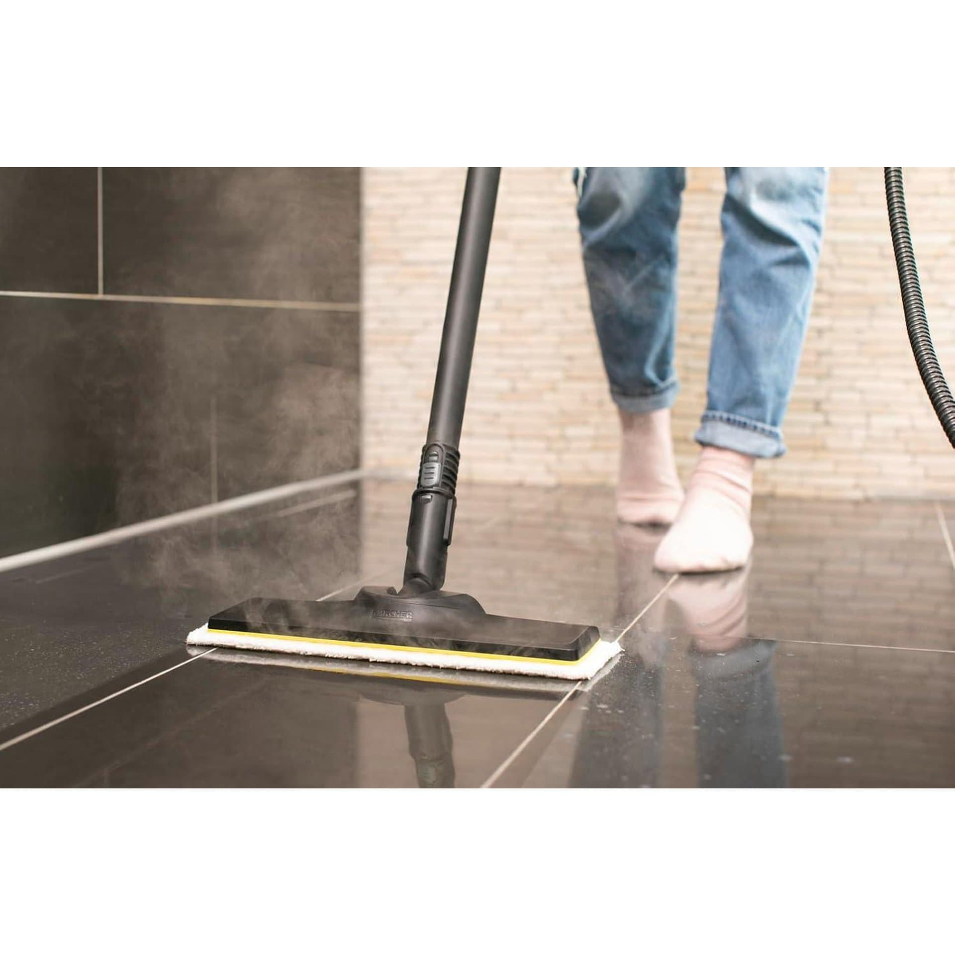 Парочистачка - Kärcher SC 3 EasyFix 3.5 bar, 1,900 W, 1 L резервоар, комплект за под, вграден декалцификатор, бял 2