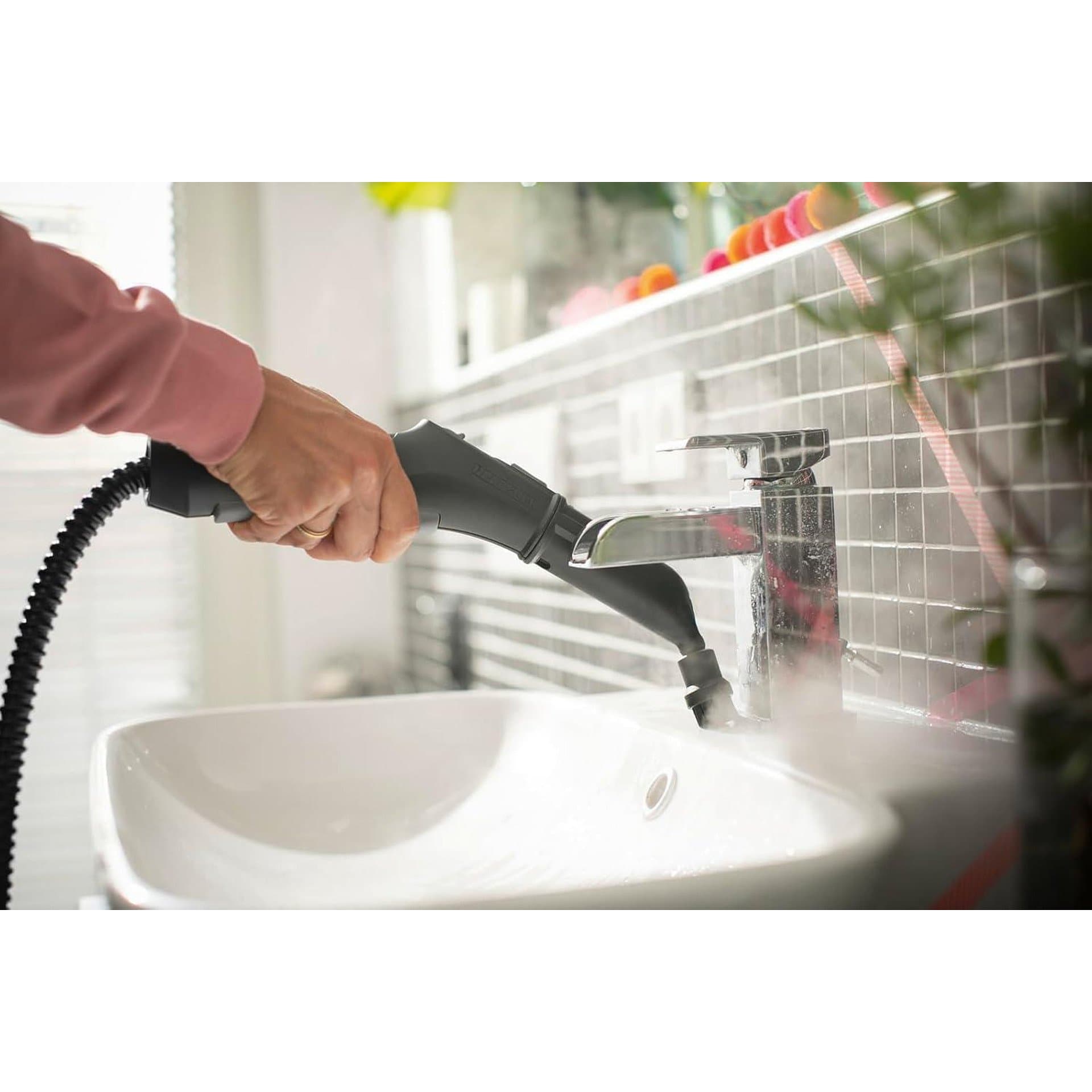 Парочистачка - Kärcher SC 3 EasyFix 3.5 bar, 1,900 W, 1 L резервоар, комплект за под, вграден декалцификатор, бял 3