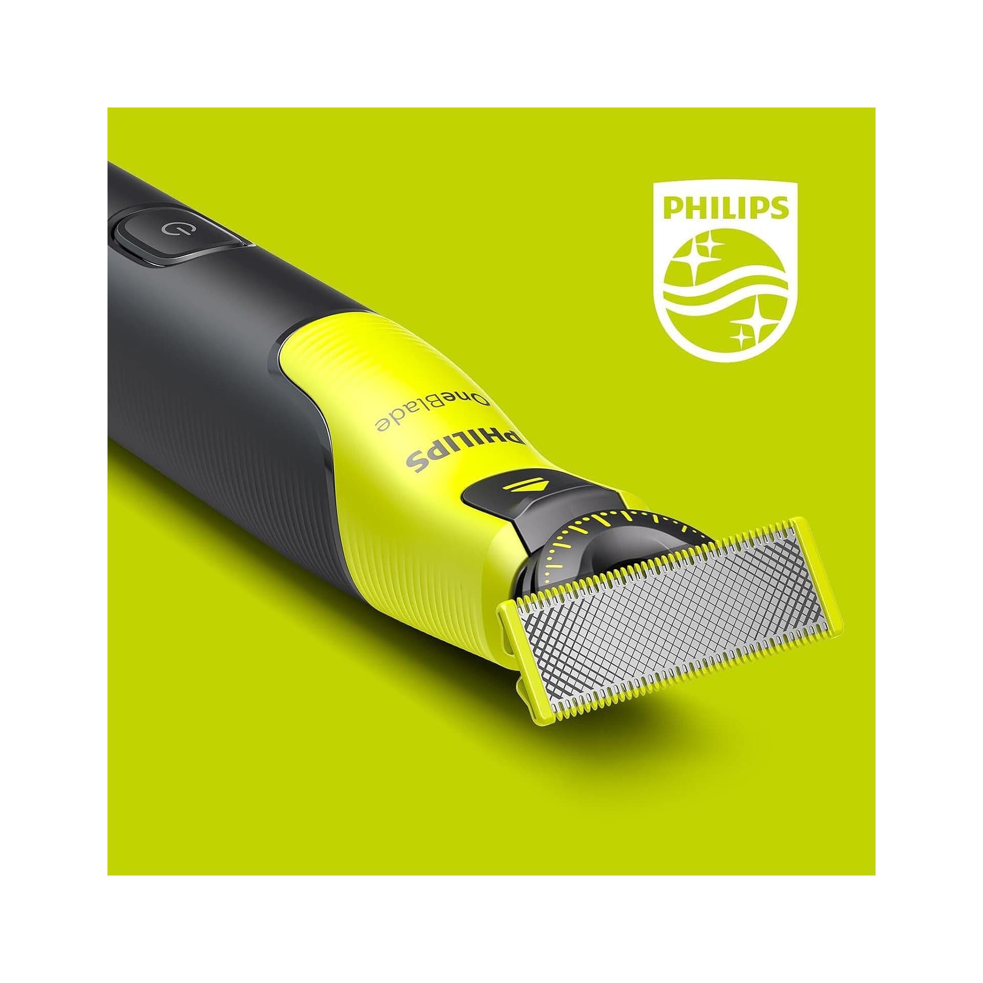Тример с функция за бръснене - Philips QP4631 30 OneBlade 360 60 min водоустойчива 2