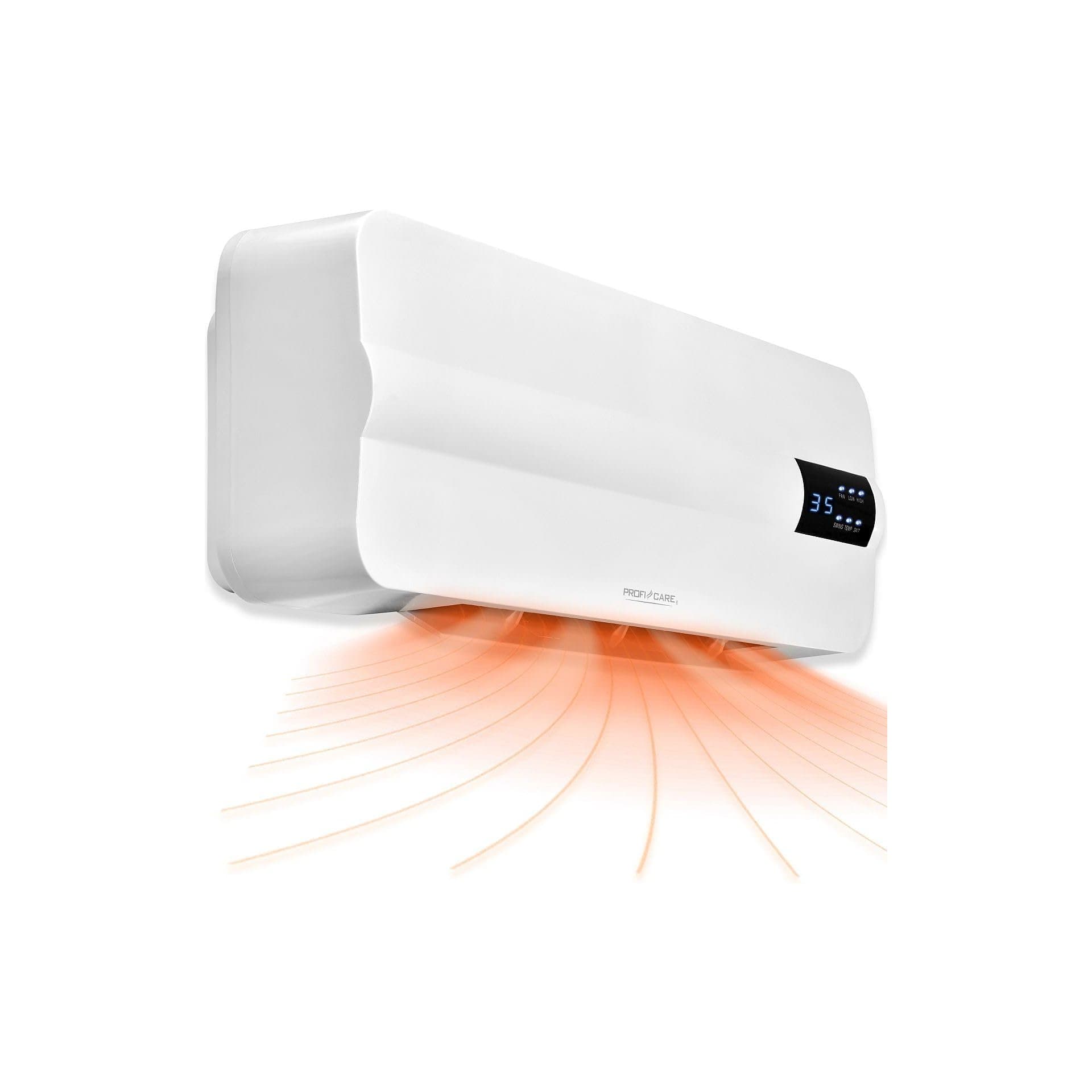 Стенна керамична вентилаторна печка - ProfiCare PC HL 3116 2000 W PTC 60 m2 2
