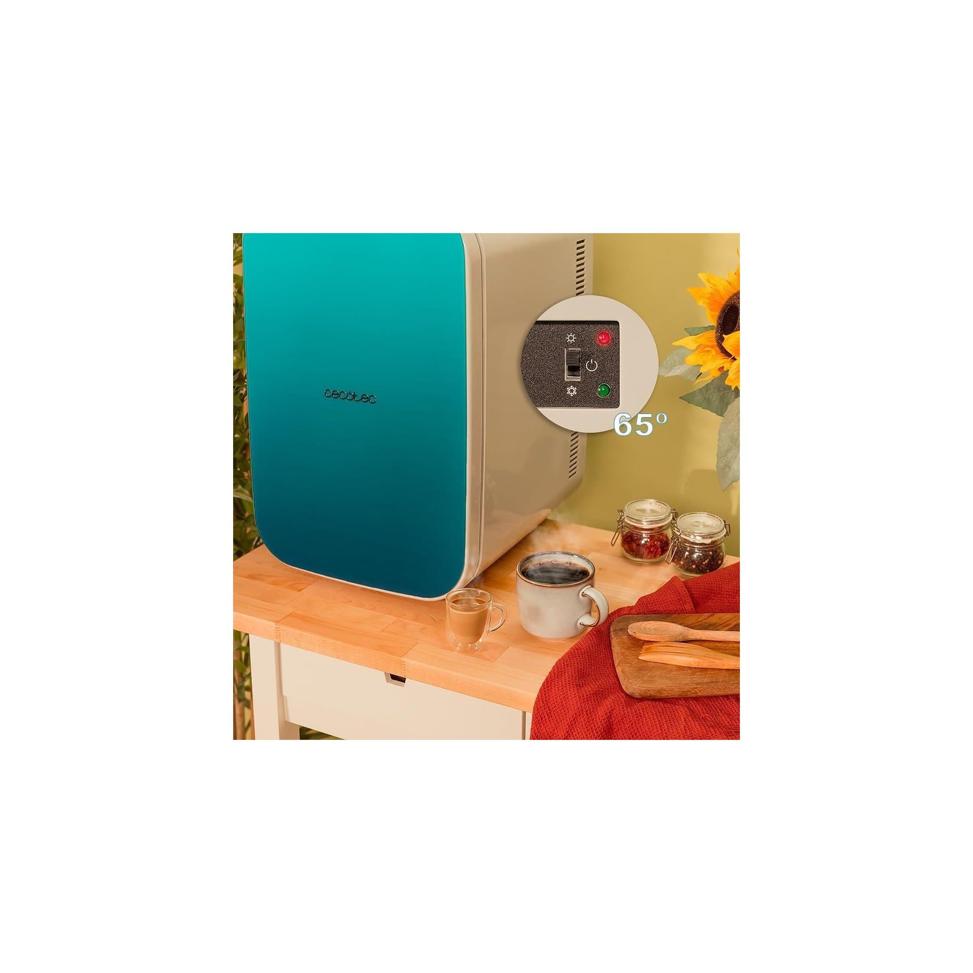 Мини хладилник - Cecotec Bahamas Pat 25 L 12 V 220 V охлаждане и затопляне 7-65 C 3