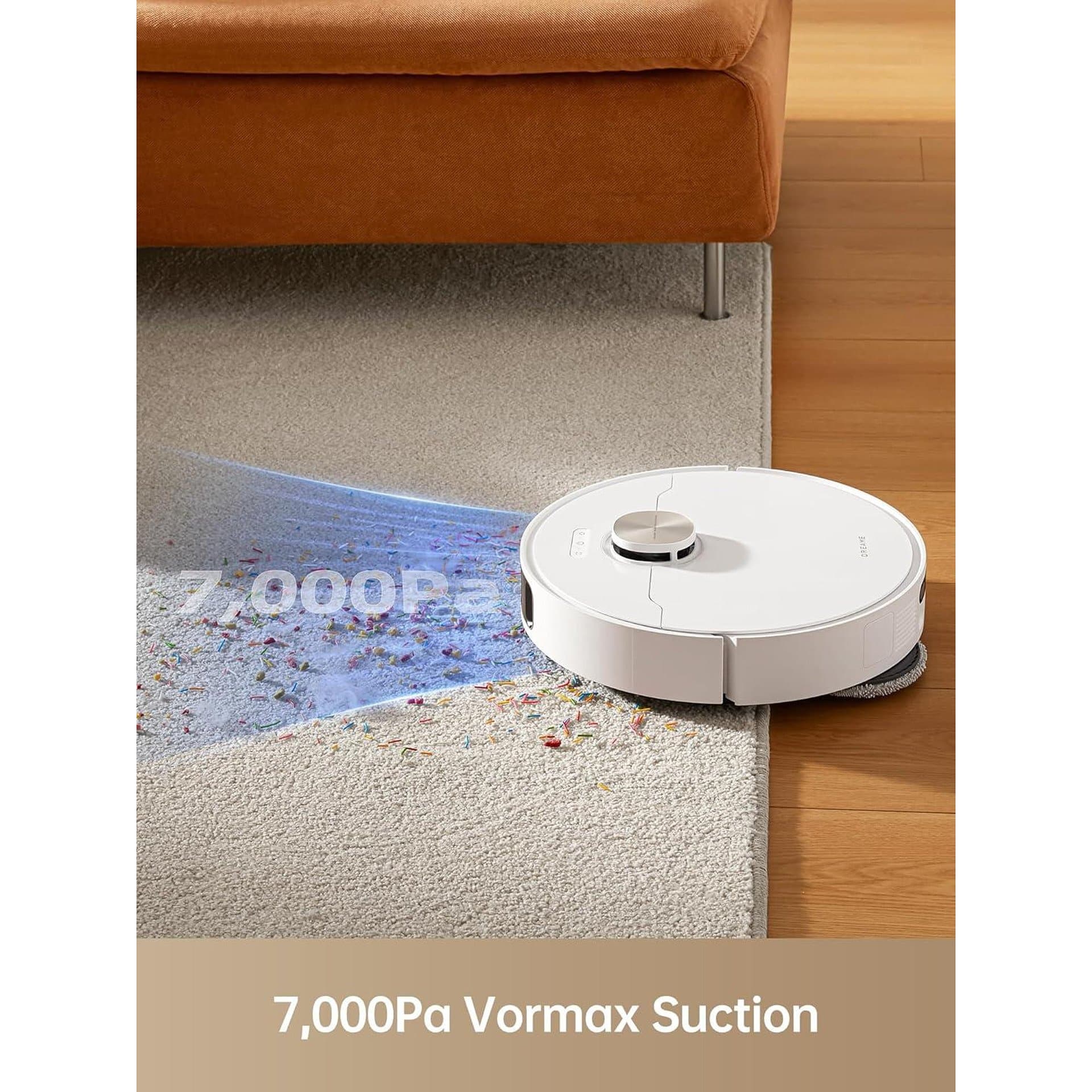 Робот прахосмукачка - Dreame L10s Pro Ultra Heat 7000Pa, автоматично почистване на мопа с гореща вода, LiDAR навигация, 5200mAh, 4.5L резервоар 7