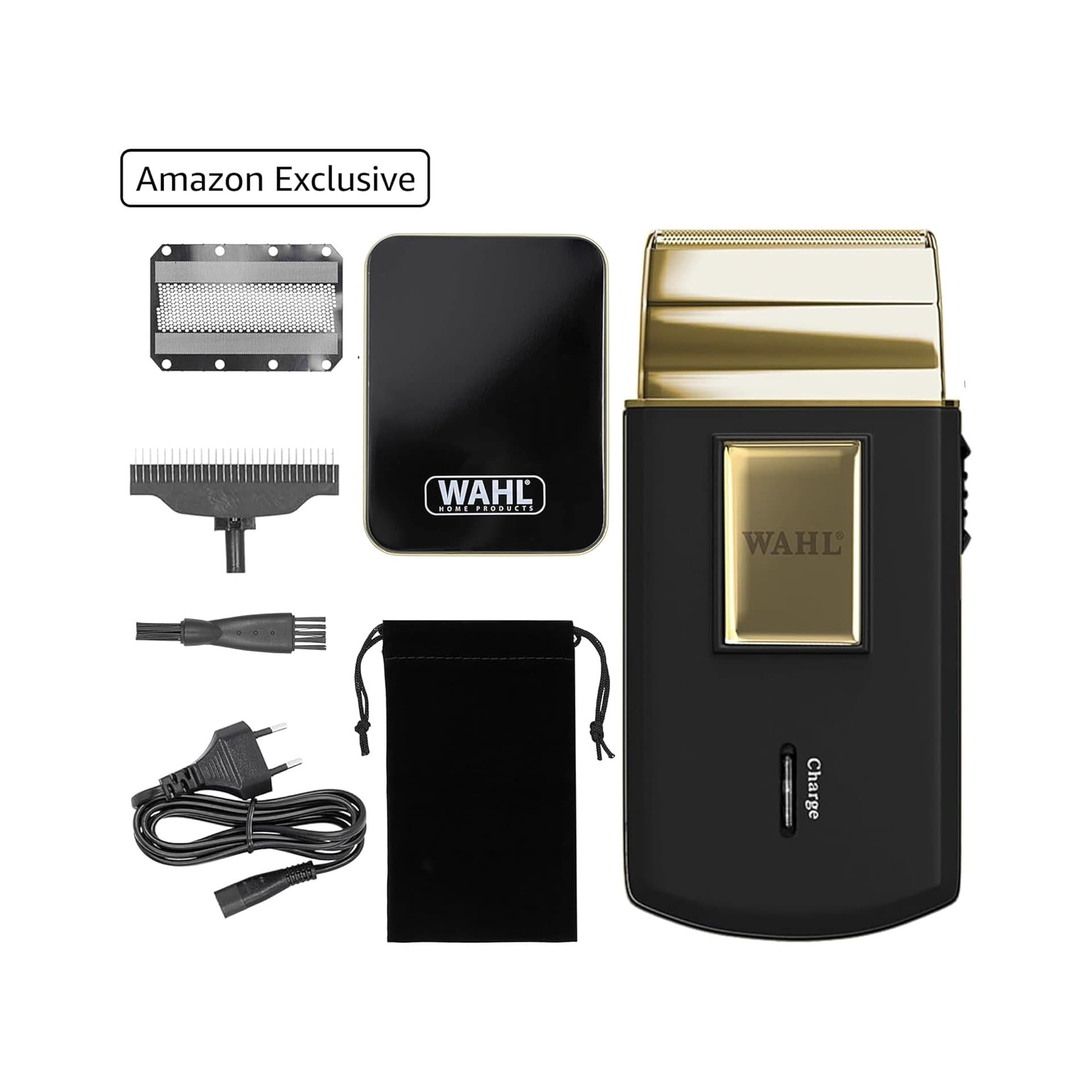Електрическа самобръсначка - Wahl Travel Shaver Gold Edition безжична 8