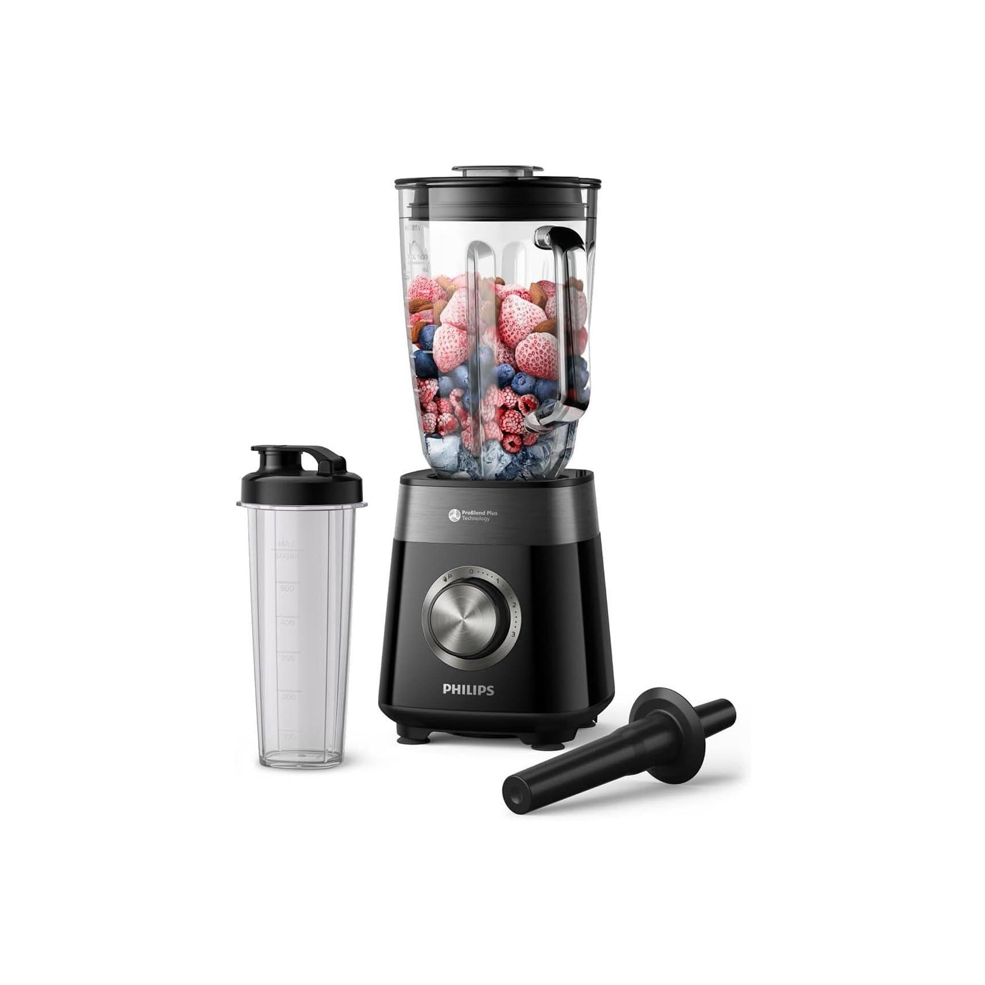 Блендер - Philips HR3031 00 1200 W 2 L ProBlend Plus черен