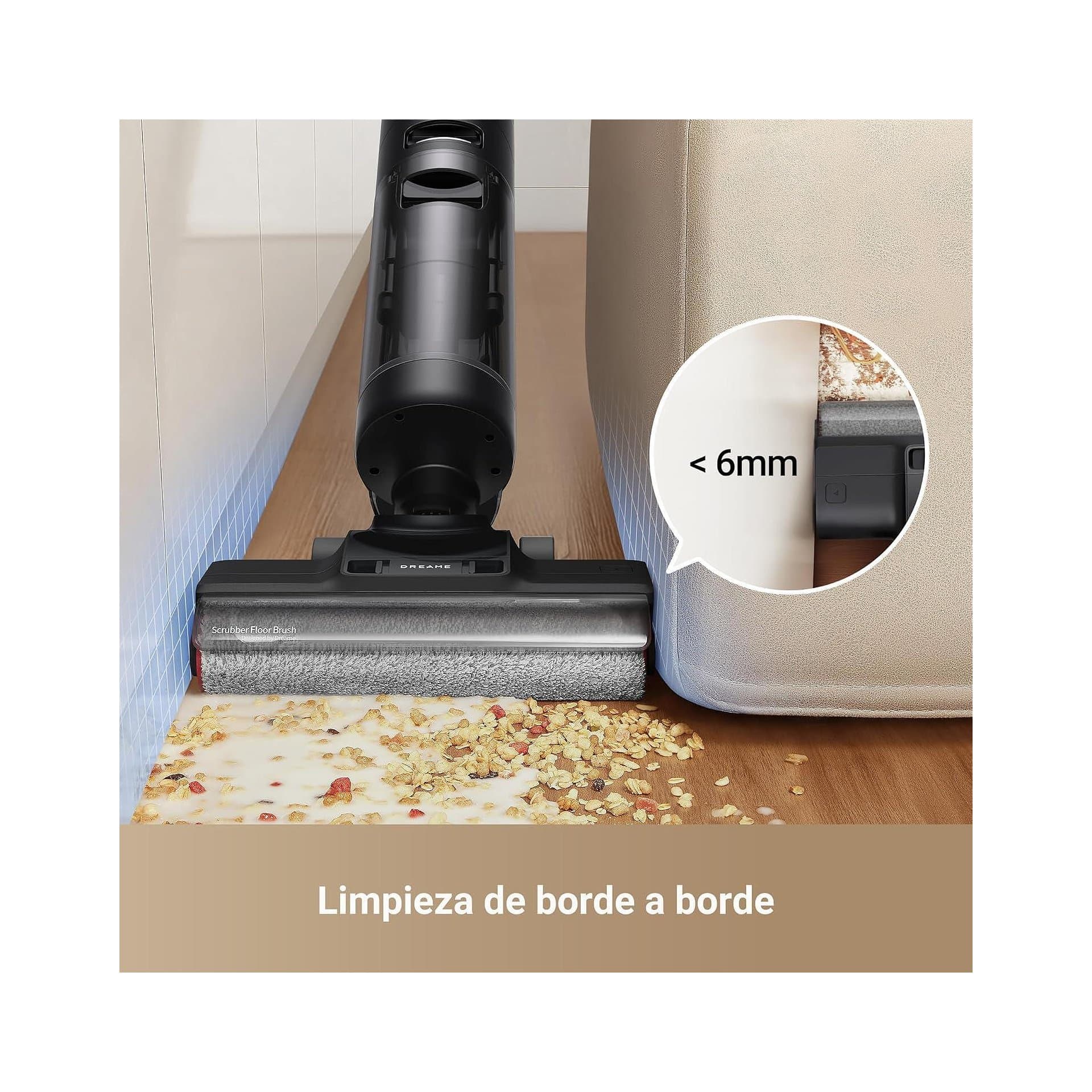 Права прахосмукачка - Dreame H12 Pro Ultra 16000Pa, самопочистване с гореща вода 60°C, 30 мин сушене, двойно почистване на ръбове 6
