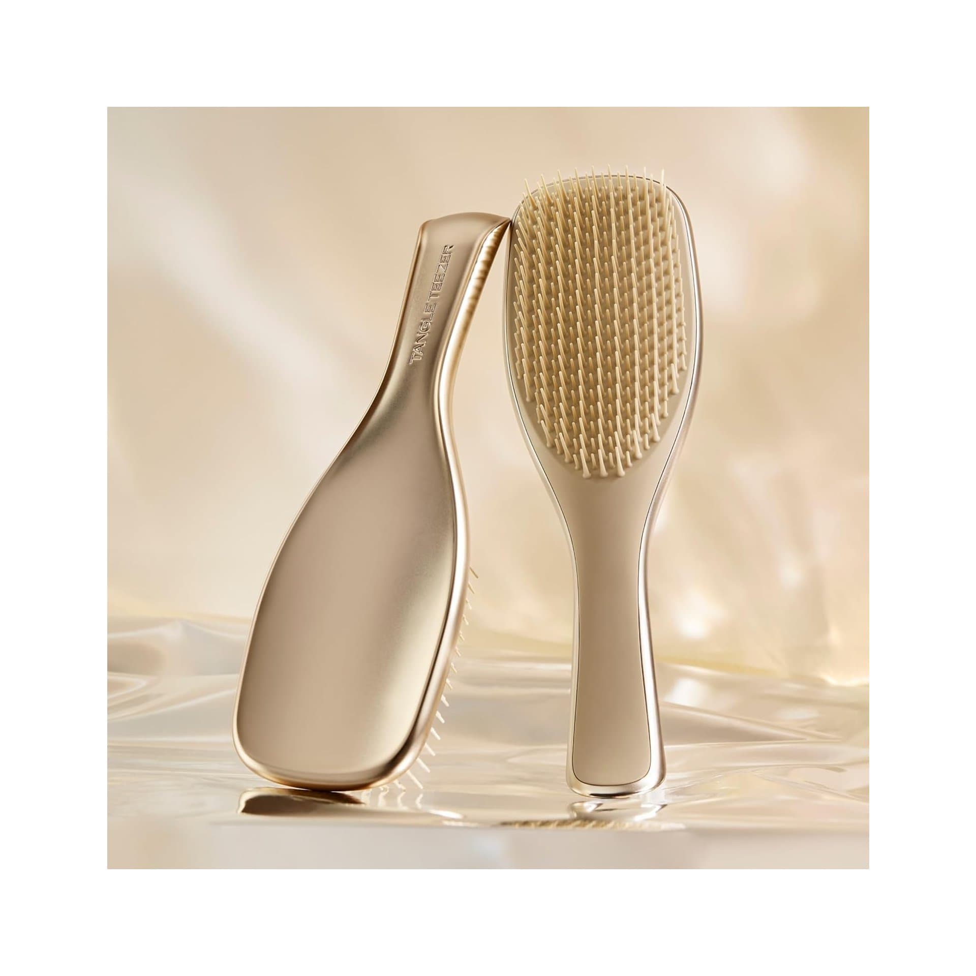 Четка за коса - Tangle Teezer Ultimate Detangler Chrome мокра и суха коса 2