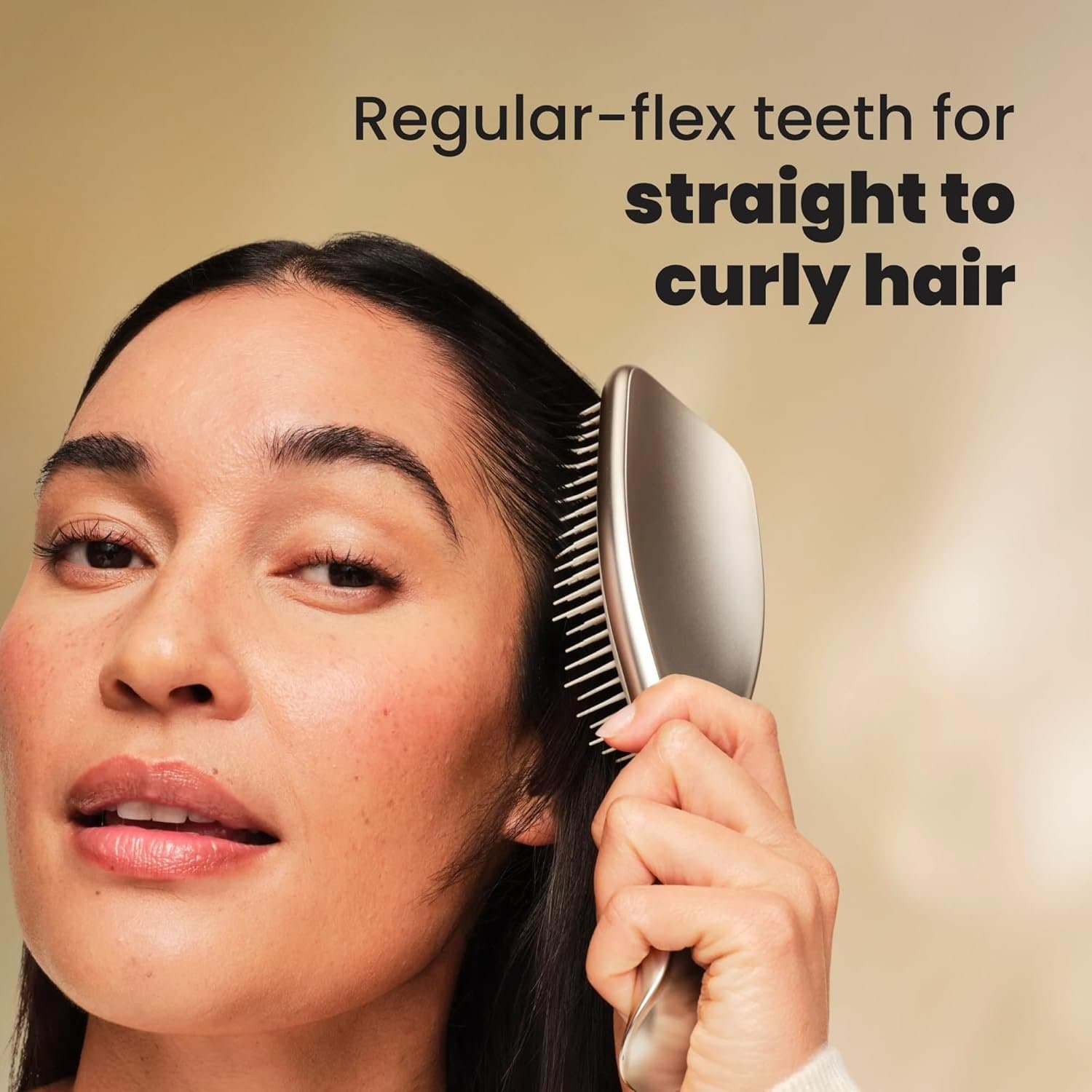 Четка за коса - Tangle Teezer Ultimate Detangler Chrome мокра и суха коса 5