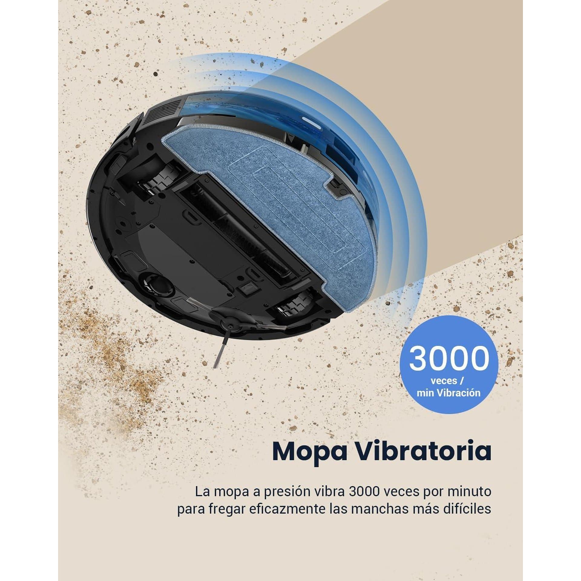 Робот прахосмукачка - Proscenic V10 3000 Pa лазерна навигация мокро почистване 2