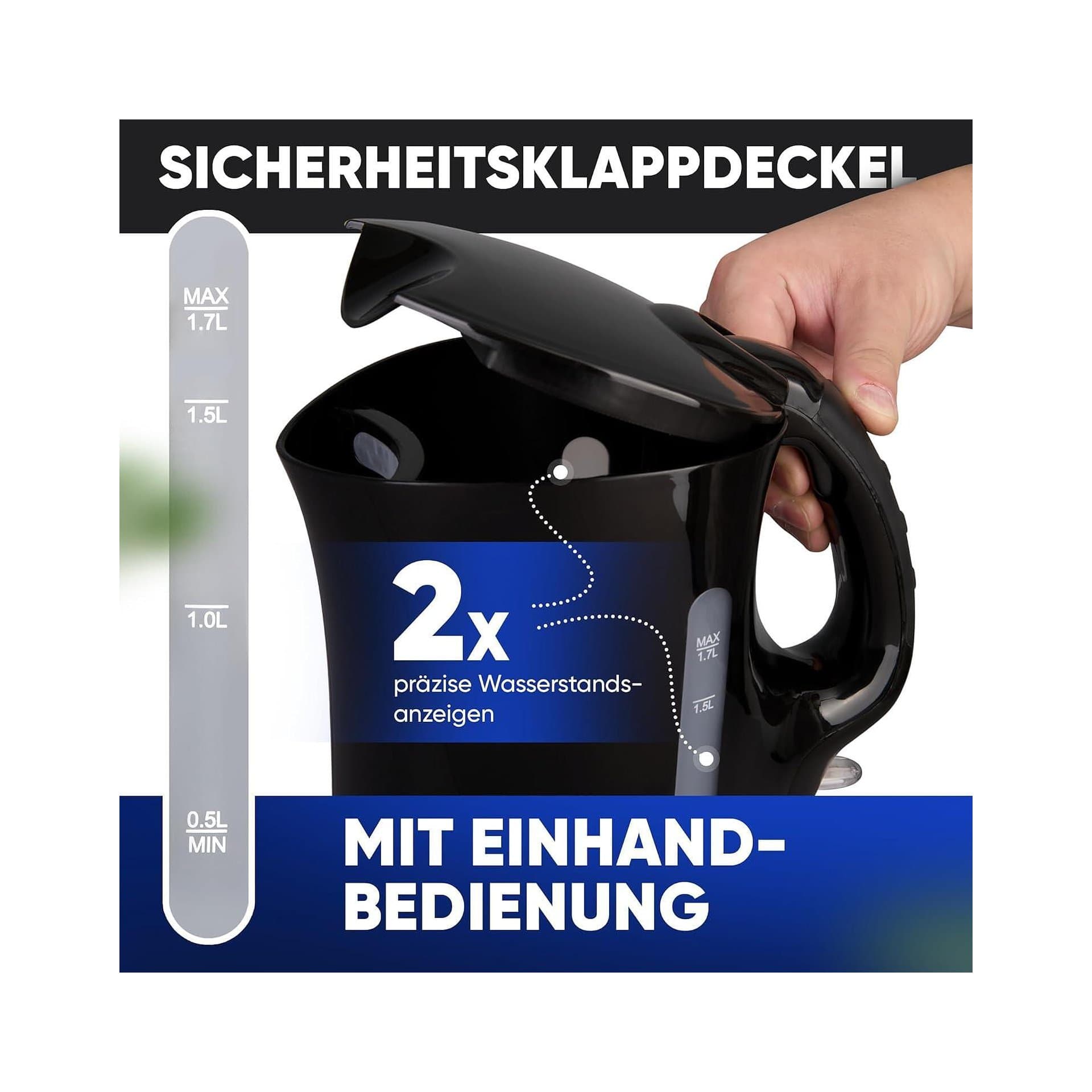 Електрическа кана - Clatronic WK 3819 1.7 L 2200 W 5