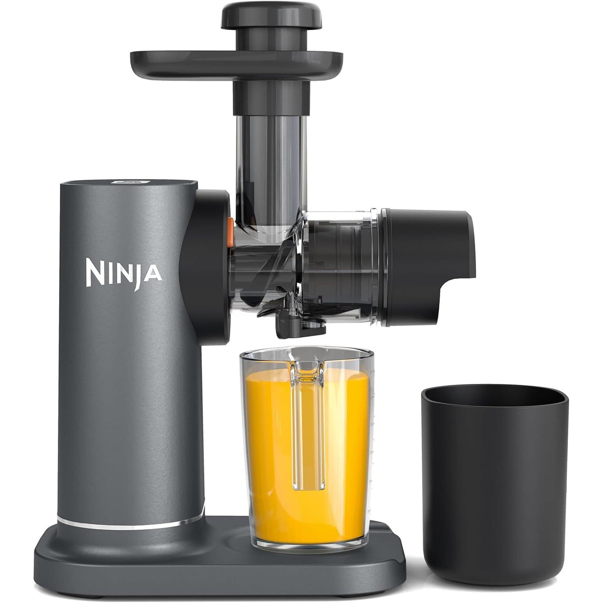 Сокоизстисквачка – Ninja JC151EU пластмаса, сива, Cold Press технология, 3.6 кг