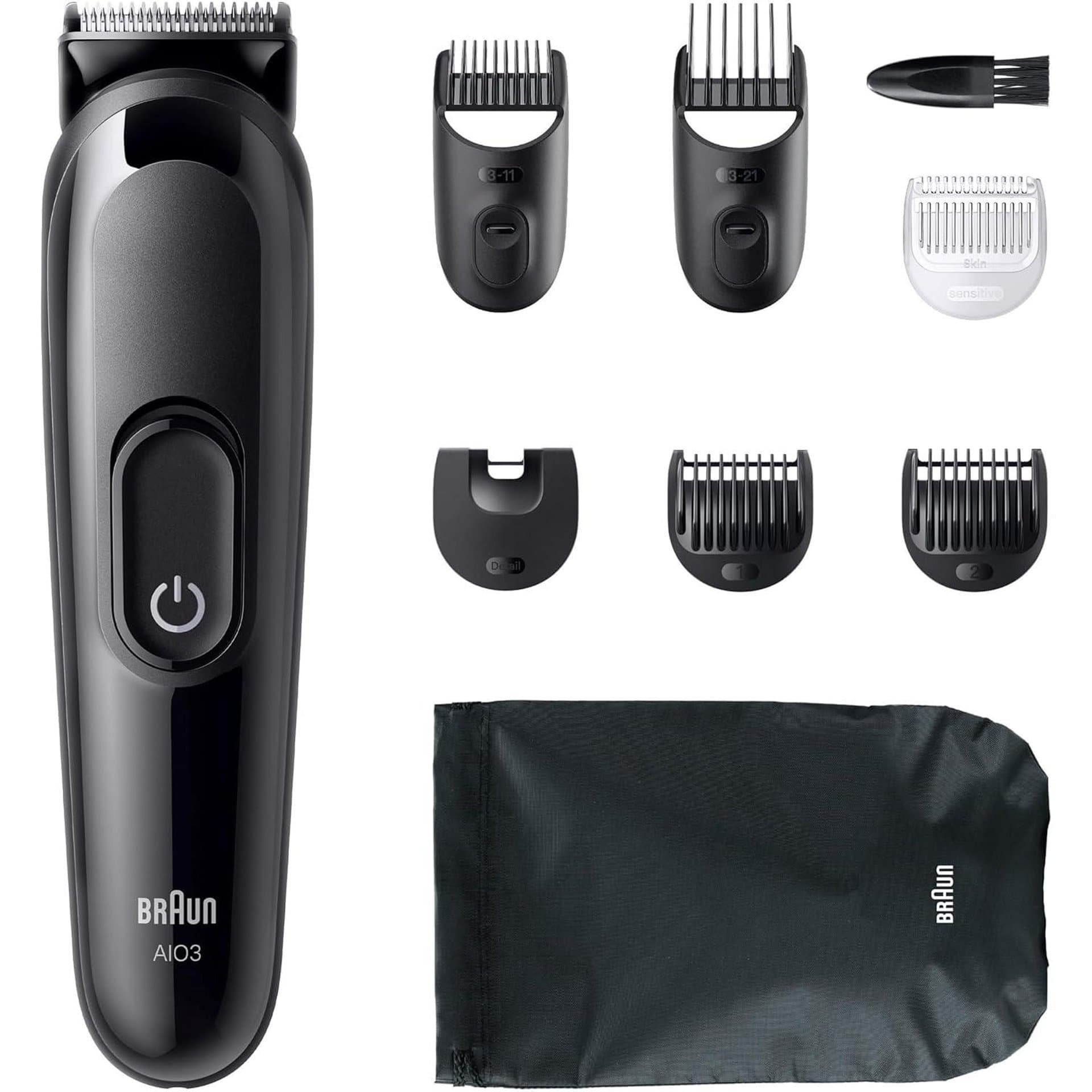 Тример за коса и брада - Braun All in One Series 3 AIO3545 8 в 1 2