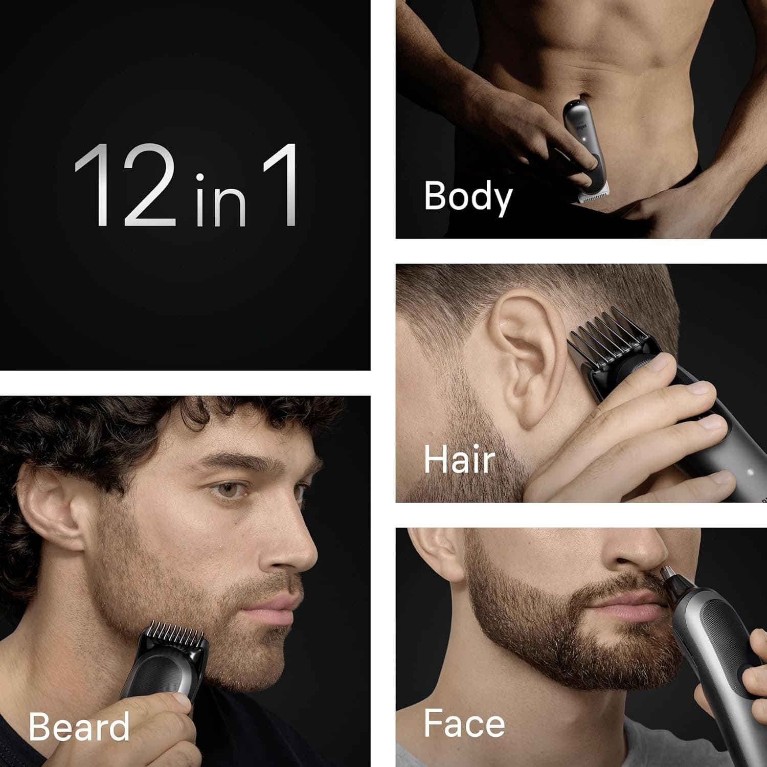 Мултифункционален тример - Braun All in One Series 7 AIO7545 водоустойчив 5