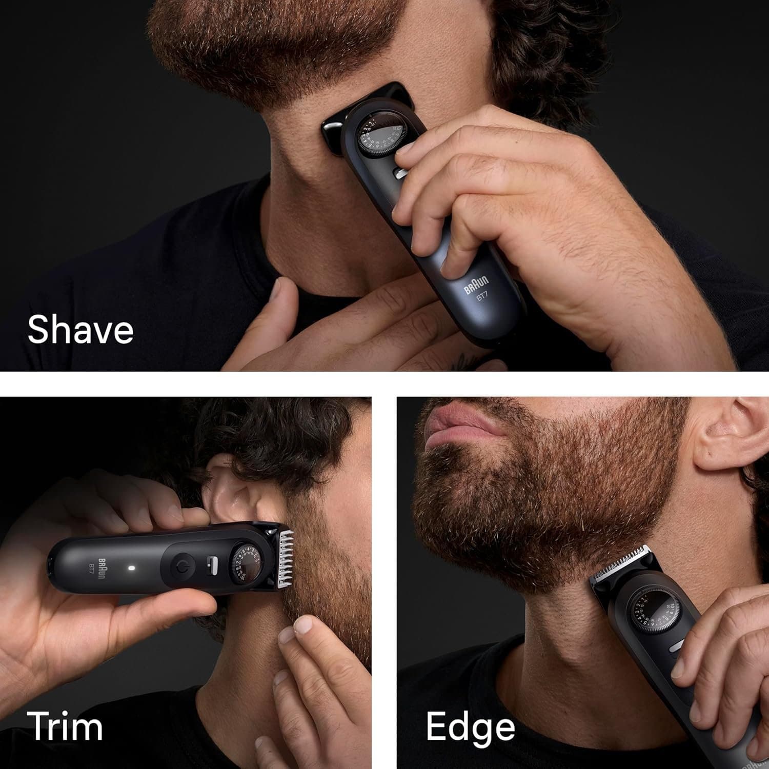 Тример за брада - Braun Series 7 BT7525 безжичен водоустойчив 2