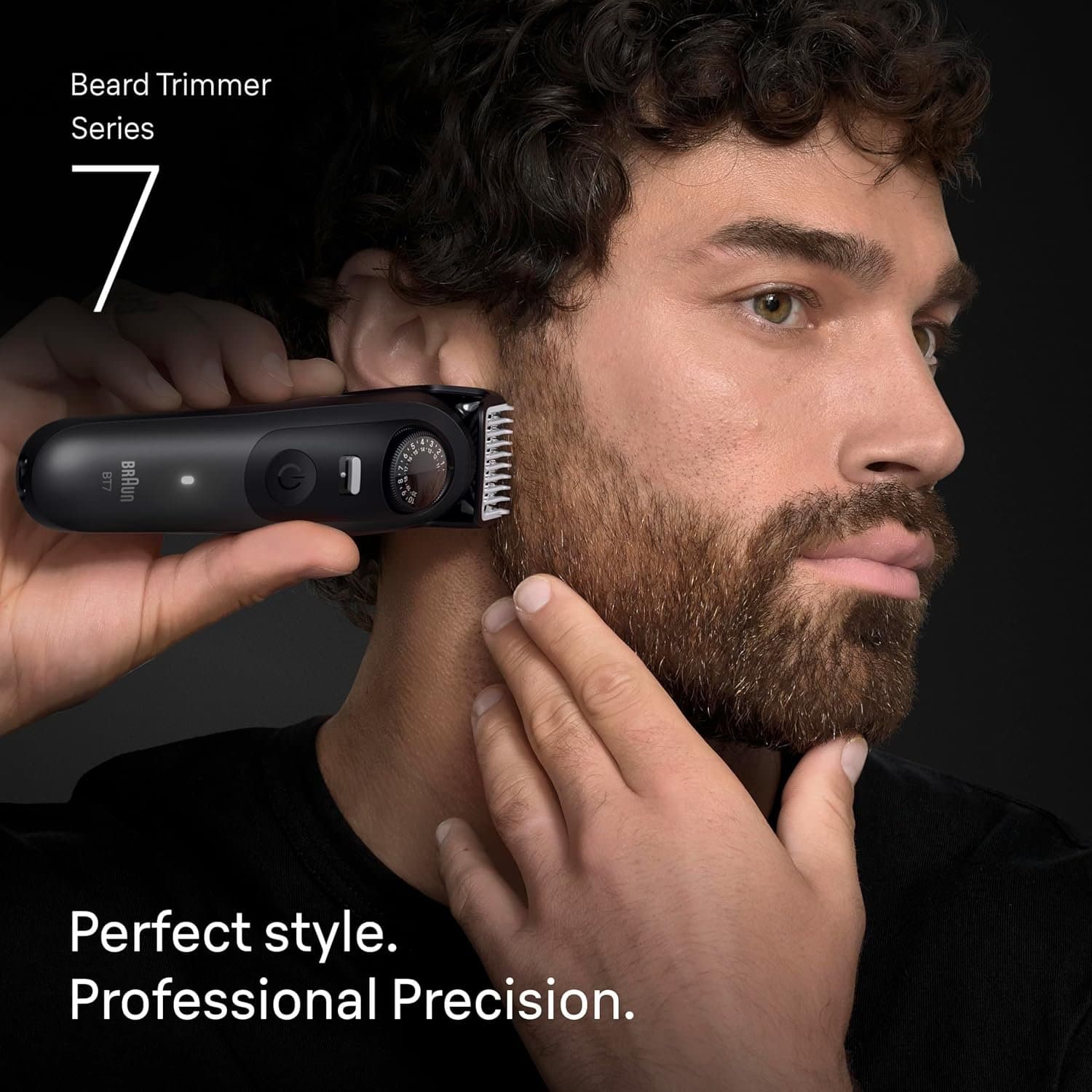 Тример за брада - Braun Series 7 BT7525 безжичен водоустойчив 4