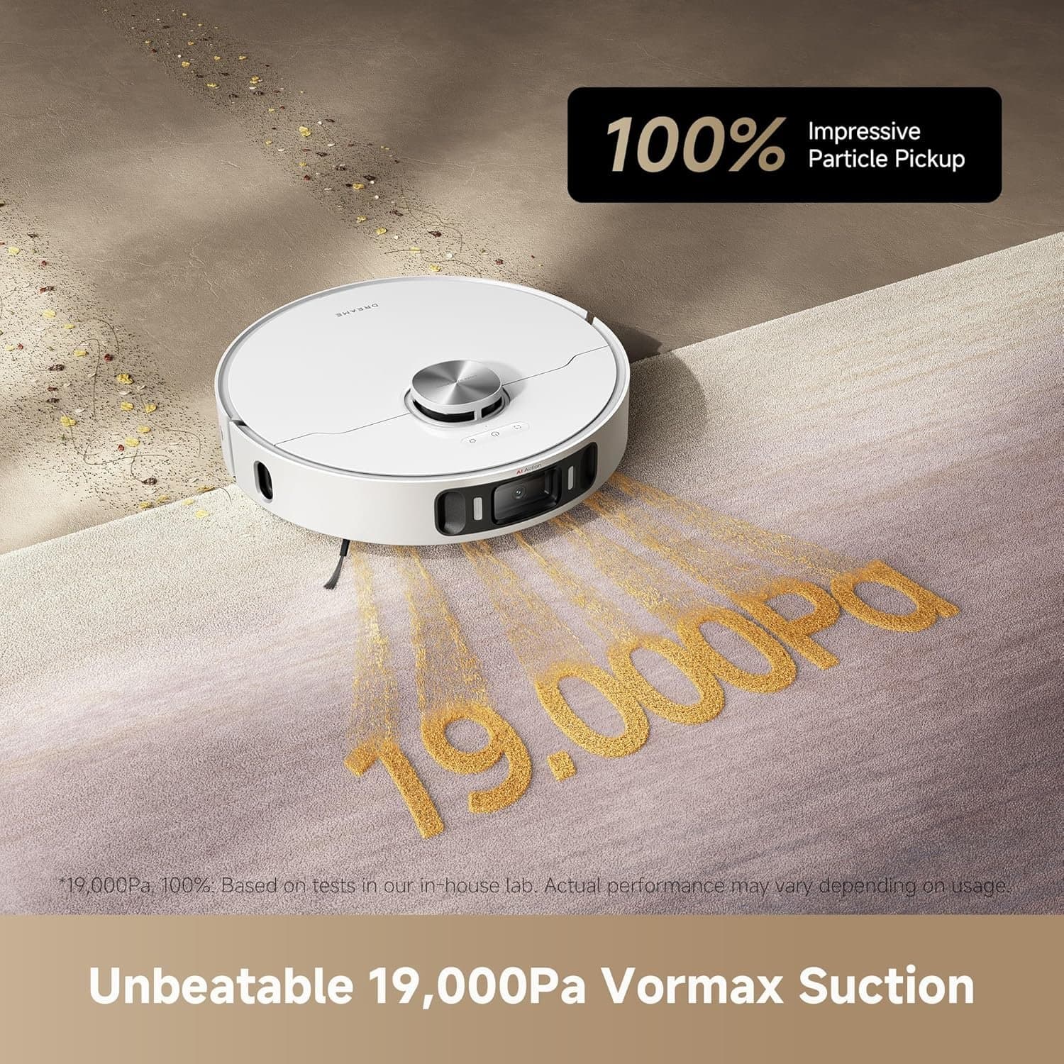 Робот прахосмукачка - dreame L40 Ultra AE 19000 Pa със станция 8