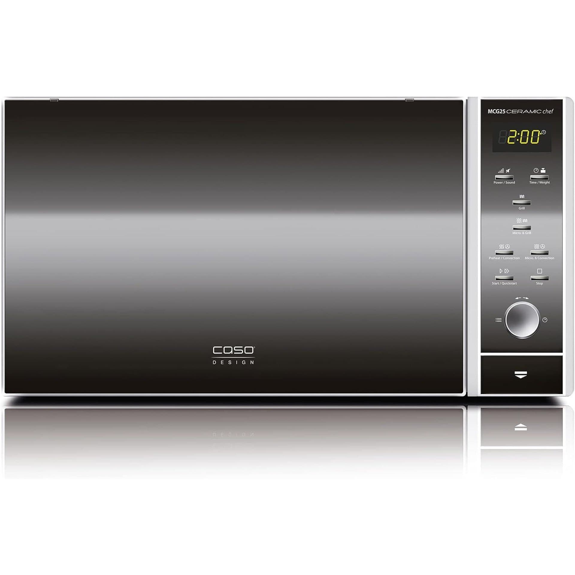 Микровълнова фурна - CASO MCG25 Ceramic Chef 3in1 25 L 2050 W