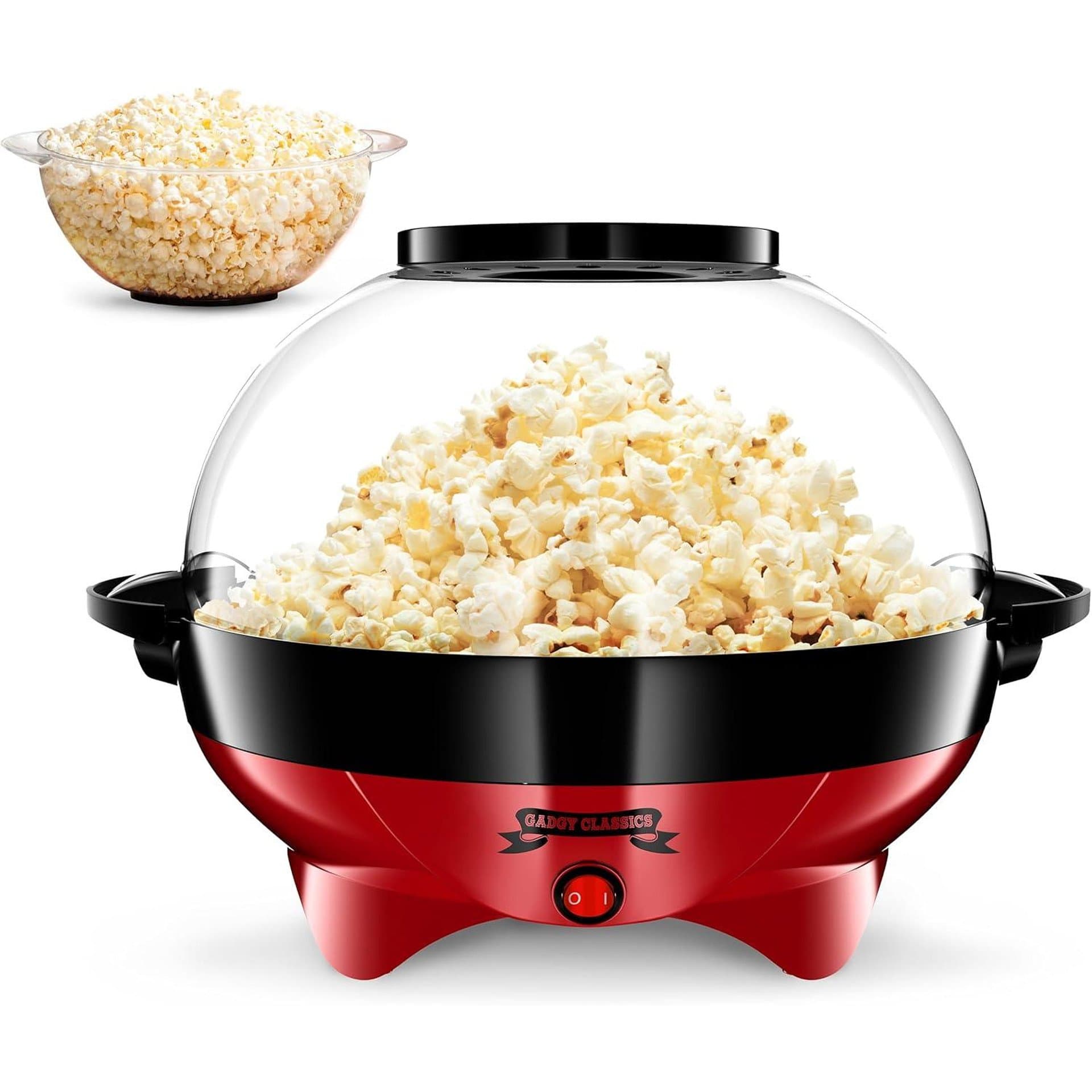 Машина за пуканки - Gadgy Popcorn Machine 5 L незалепващо покритие
