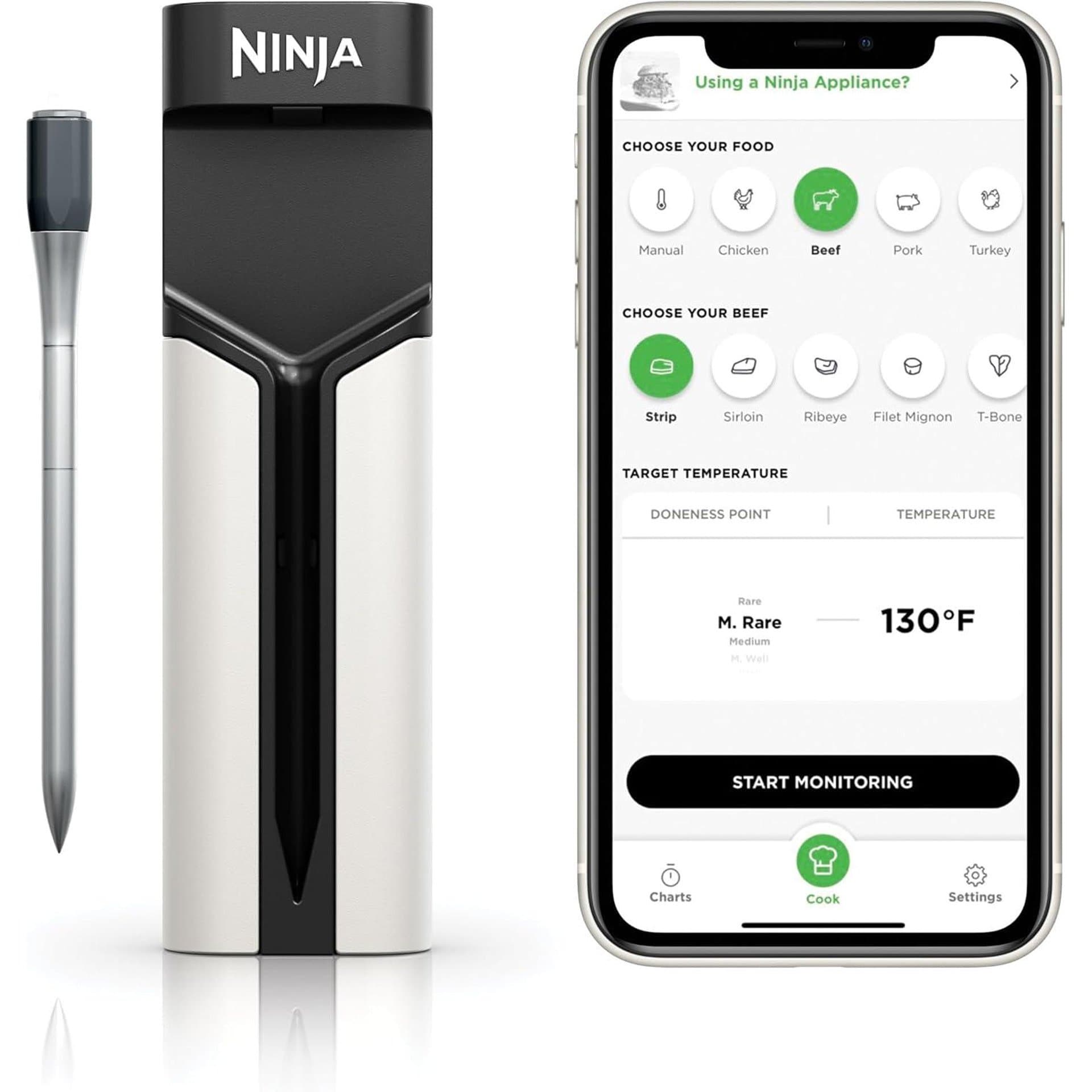 Кухненски термометър за месо - Ninja ProChef безжичен Bluetooth 50 m 30 h