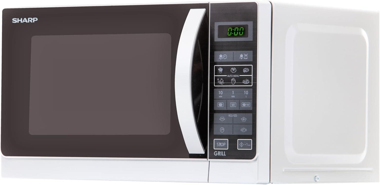 Микровълнова фурна - Sharp R642WW 20 L 800 W грил 1000 W бяла