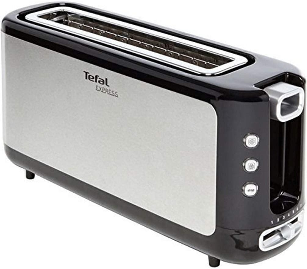 Тостер - Tefal Express TL365ETR инокс черен 37 x 18 x 10 cm