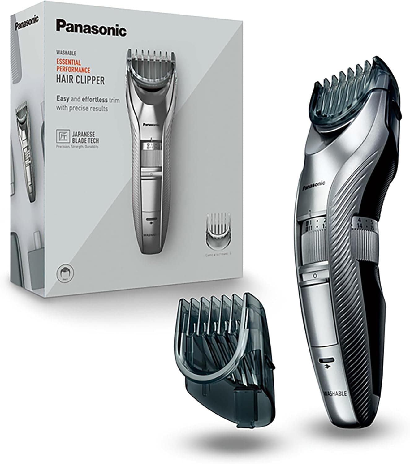 Машинка за подстригване - Panasonic ER-GC71-S503 1 - 20 mm 38 дължини сребриста