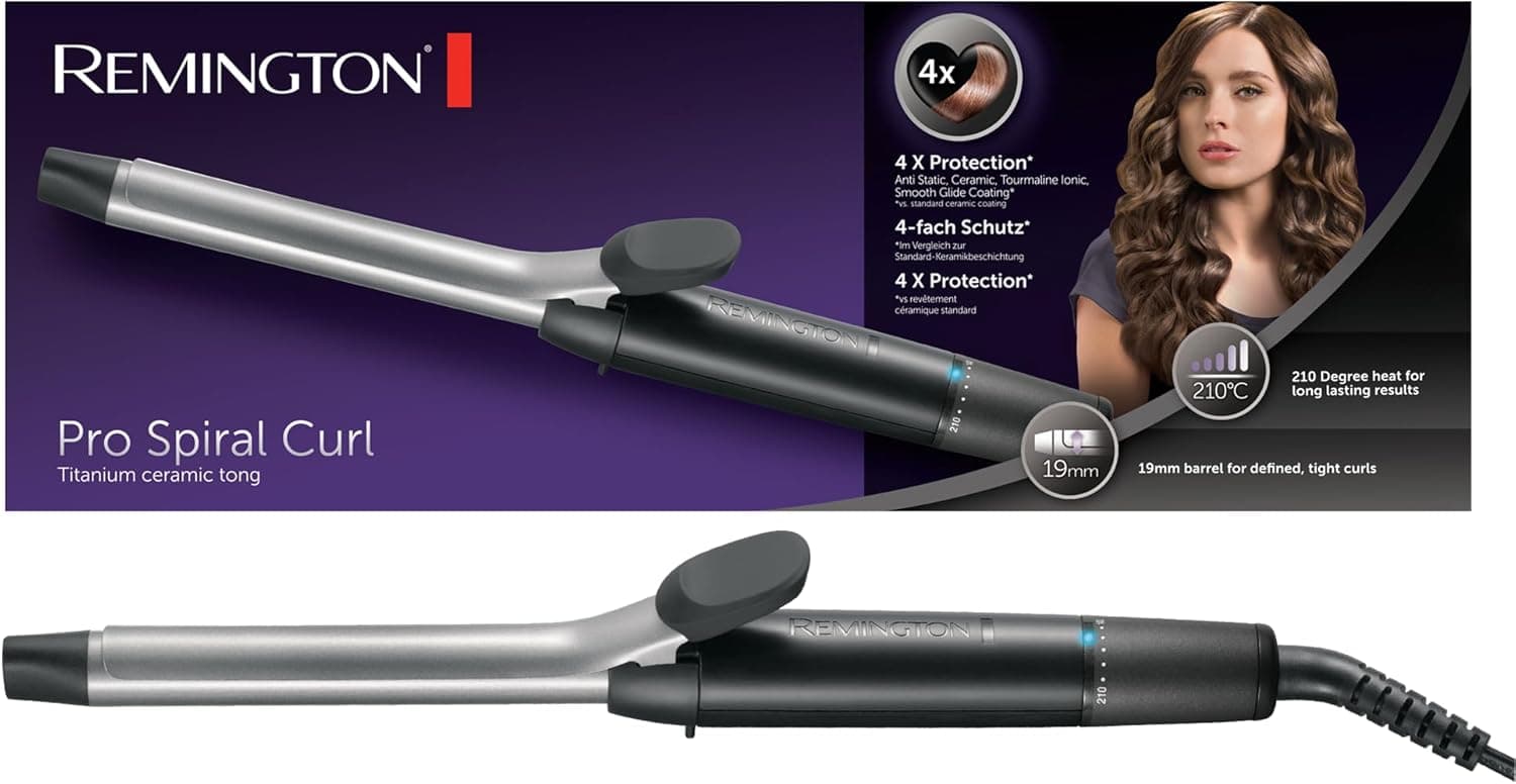 Маша за коса - Remington Pro Spiral Curl CI5519 19 mm 210 C