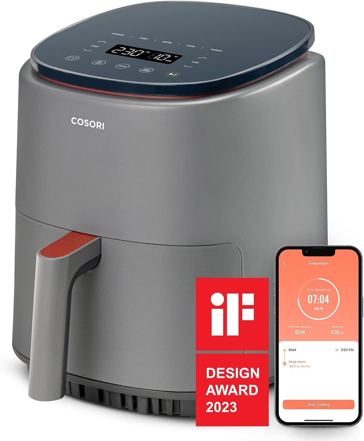 Еър фрайър - COSORI Lite 3.8 L 1500 W 7 функции WiFi