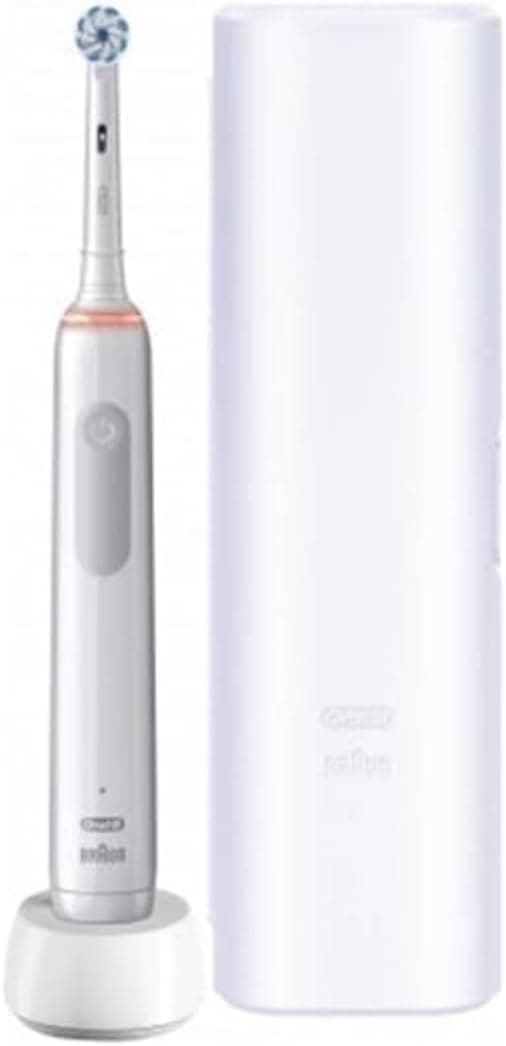 Електрическа четка за зъби - Oral-B Pro 3 3500 бяла 3 режима 2 min таймер