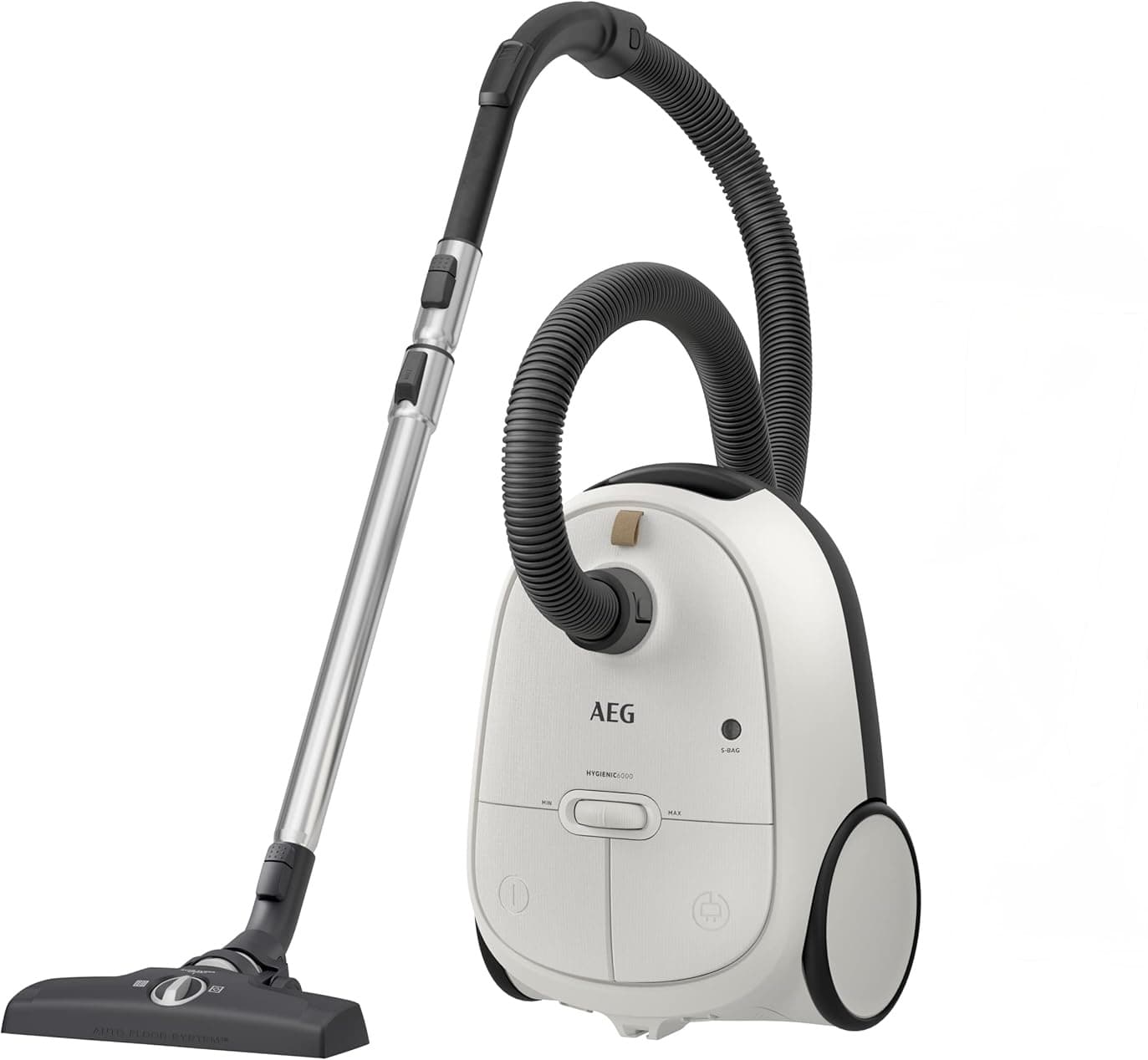 Прахосмукачка с торба - AEG AB61H6SW 850 W 12 m бяла