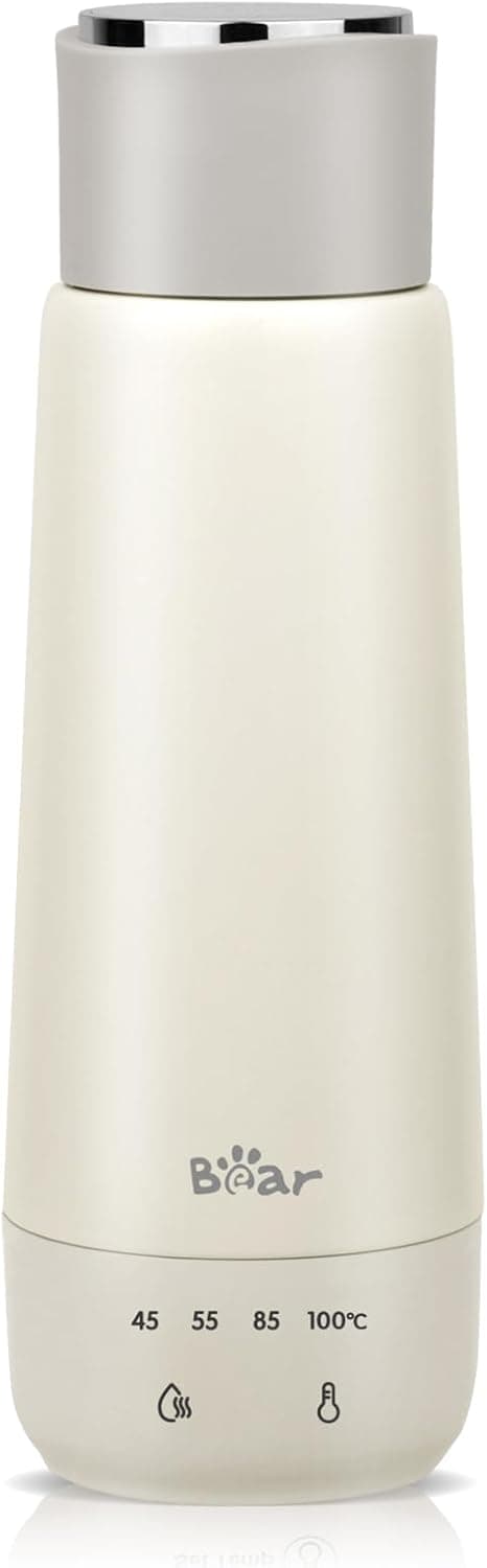 Електрическа кана - Bear 300 ml 4 температури двуслойна неръждаема стомана 304 преносима