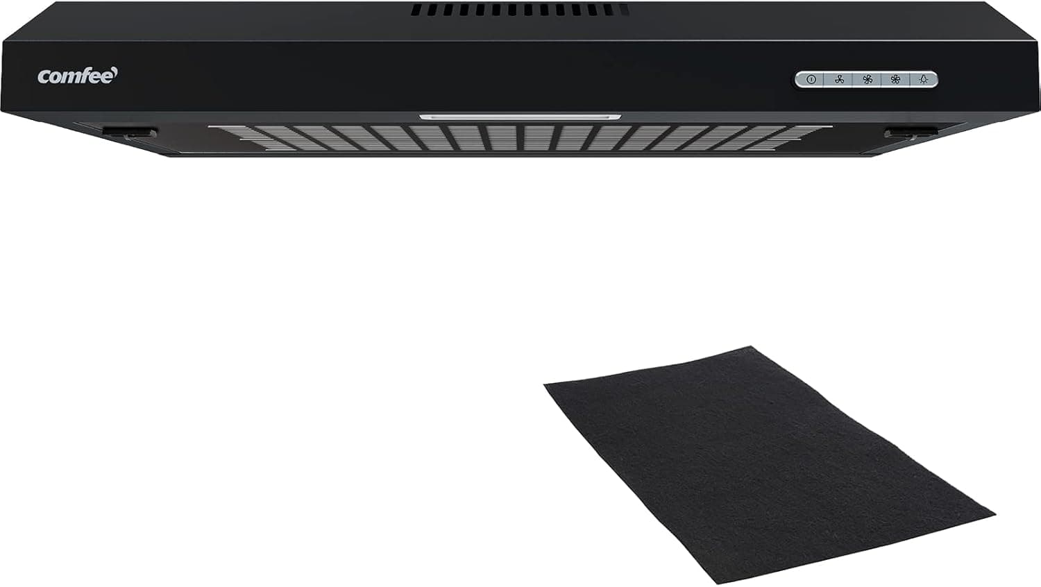 Абсорбатор за вграждане - COMFEE CHU 3.6F17BB 60 cm 200 m3 h черен