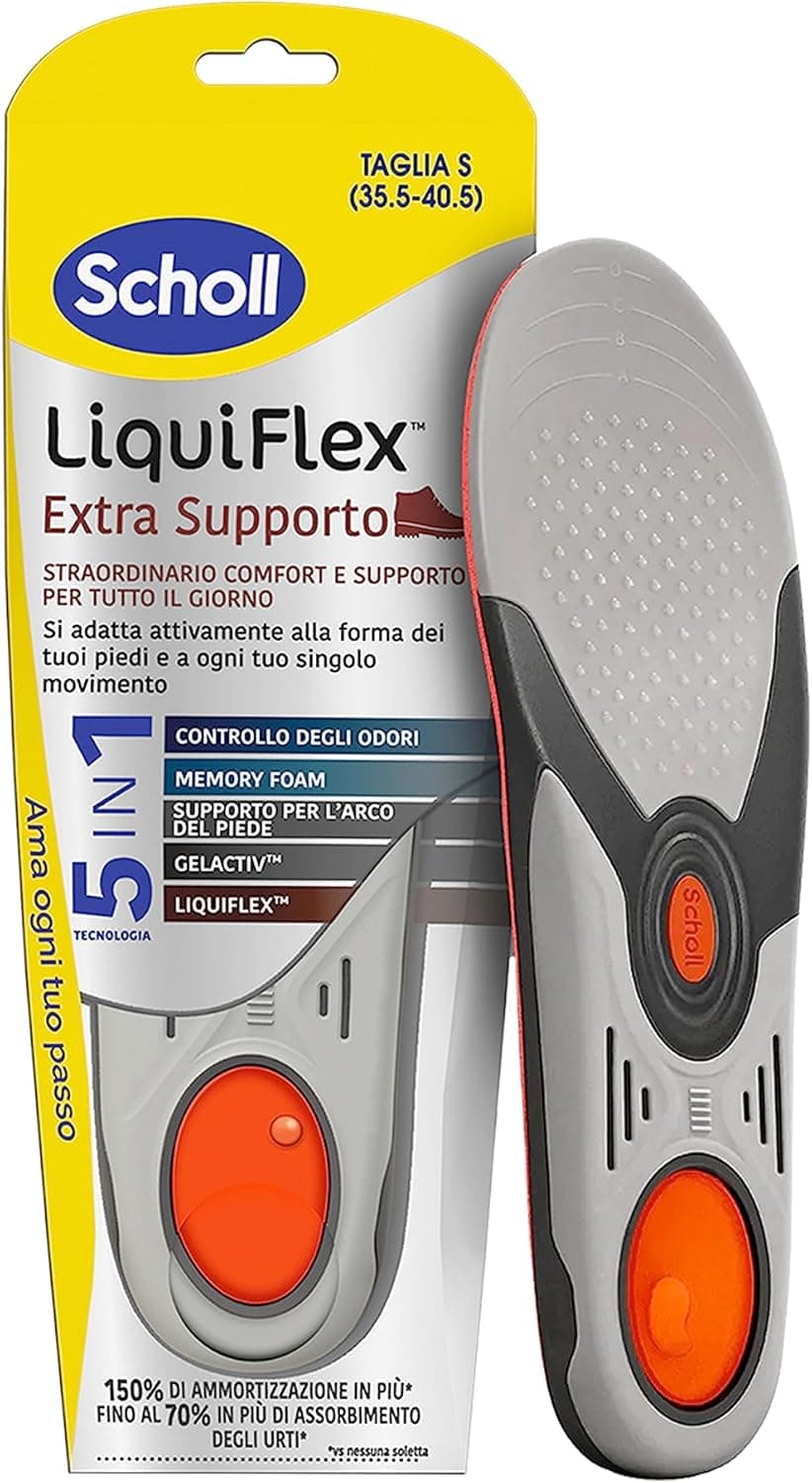 Ортопедични стелки - Dr Scholls Liquiflex Extra Support размер S 35.5 40.5