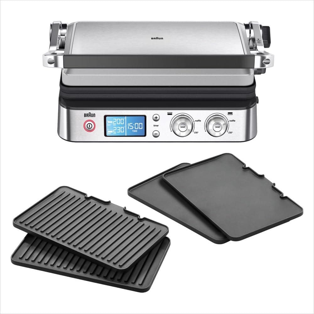 Електрически грил - Braun MultiGrill 9 CG 9043 2200W 3 позиции 2 термостата