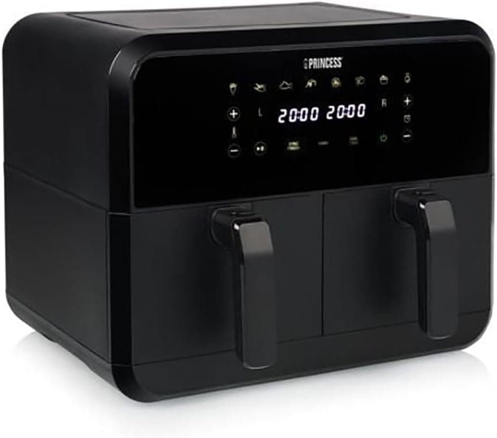 Фритюрник с горещ въздух - Princess 182068 2x4L 2400 W 8 програми