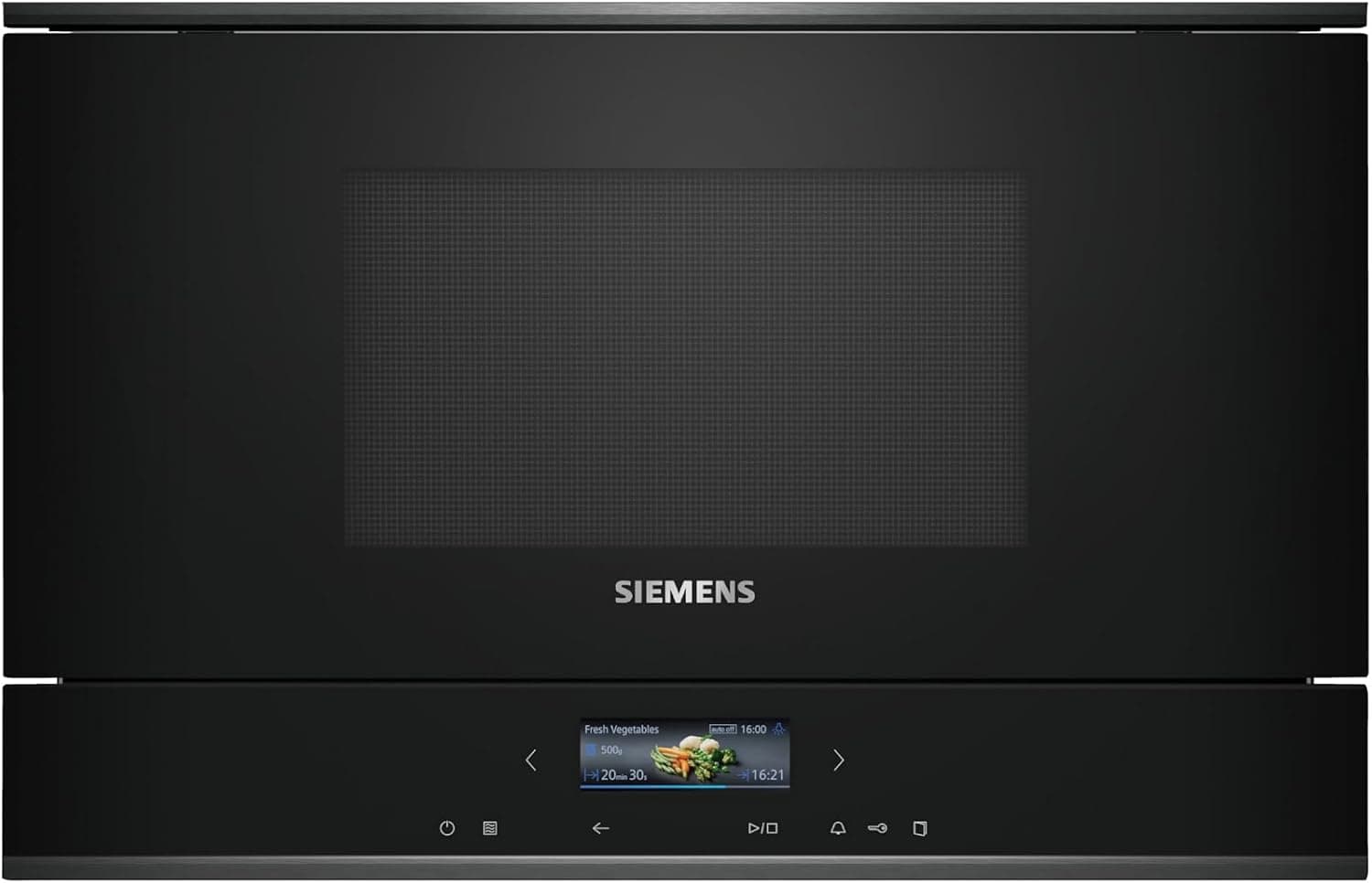 Микровълнова фурна за вграждане - Siemens iQ700 BF722L1B1 черна