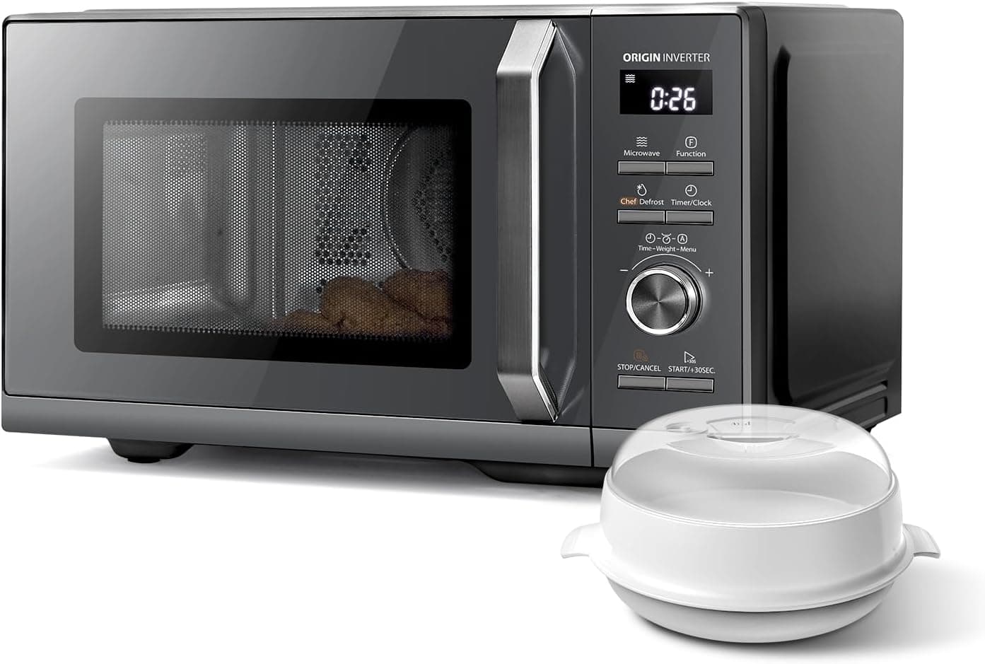 Микровълнова фурна - Toshiba MW3-AC26PFI(MG) 26 л 900 W комбинирана с горещ въздух 6-в-1