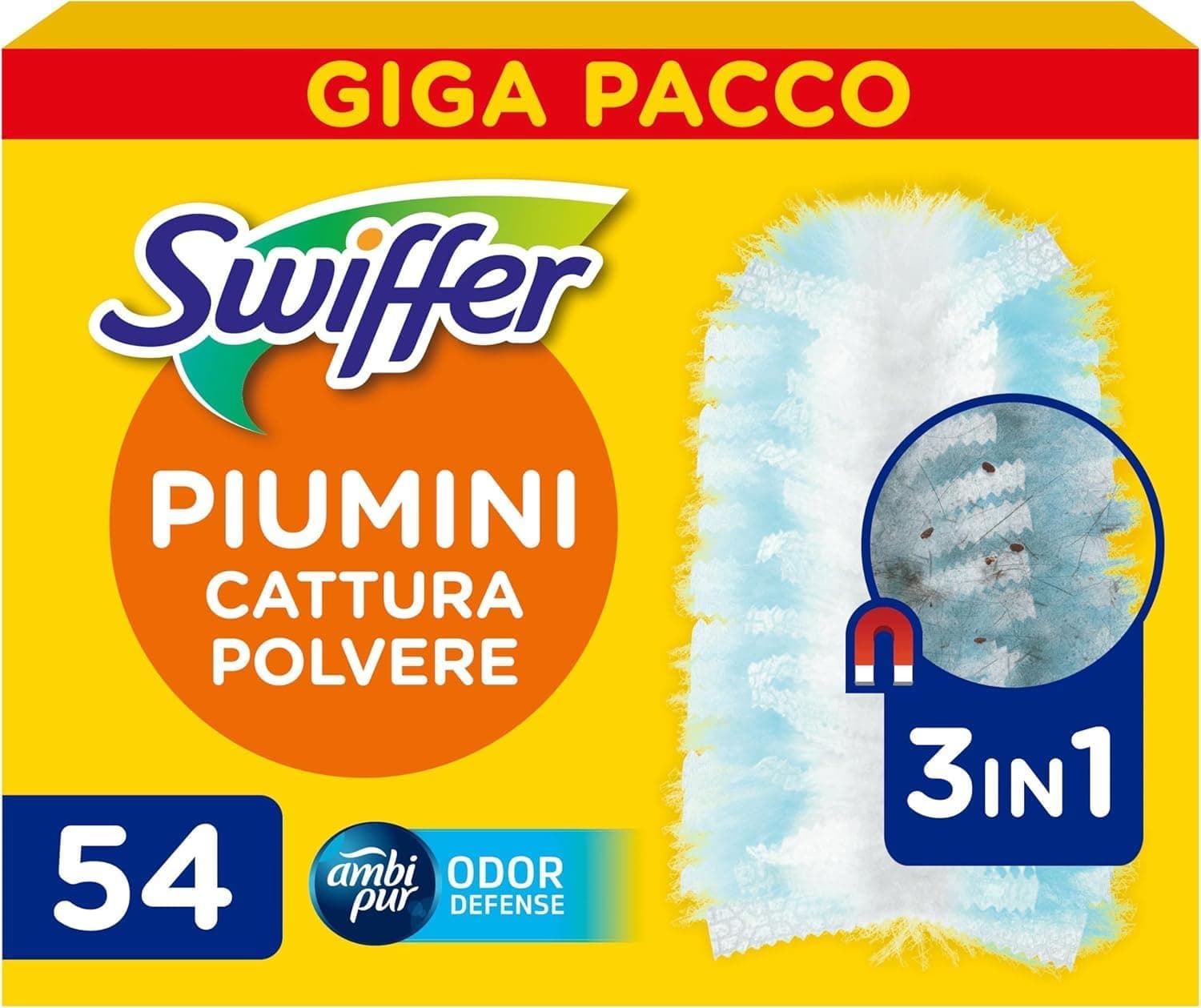Накрайници за четка за прах - Swiffer Duster 54 броя за сухо почистване