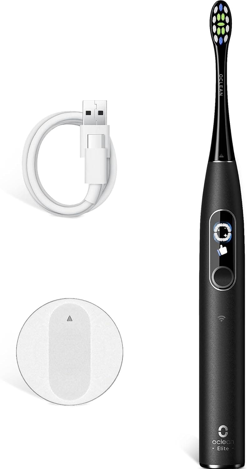 Електрическа четка за зъби - Oclean X Elite 10 AI персонализирано почистване 12-зоново проследяване 5 режима IPX7