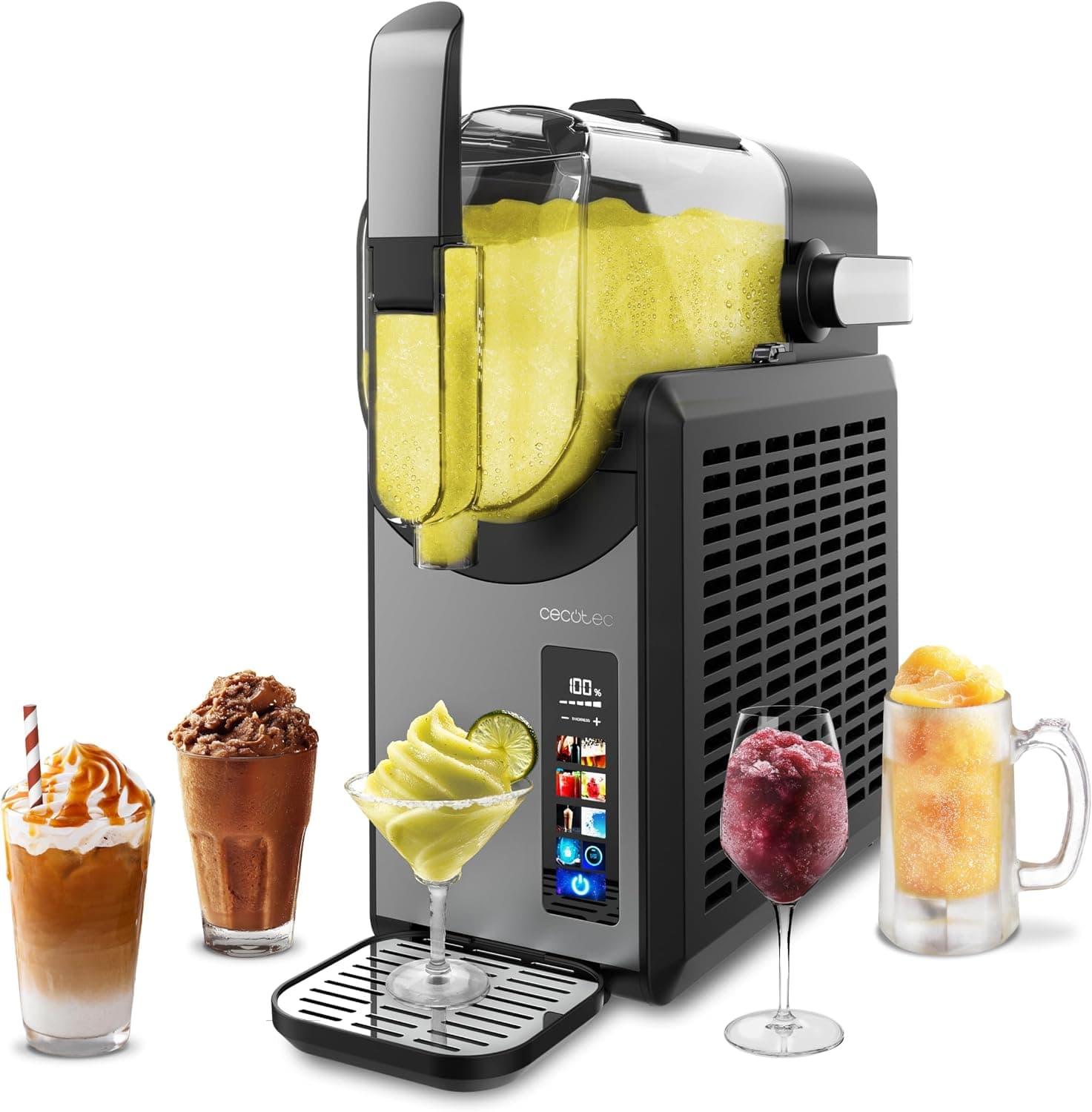 Машина за слъш и студени напитки - Cecotec Twist&Ice 2600 2,6 л 6 режима touch управление
