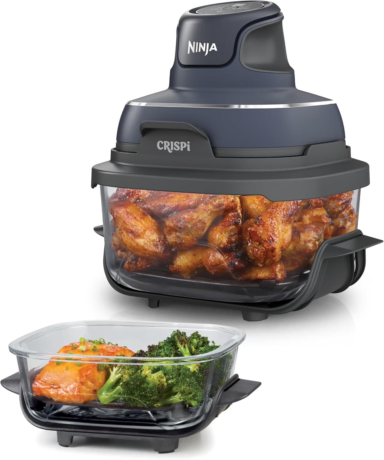 Фритюрник с горещ въздух - Ninja FN101EUGY 3,8 l 1700 W 4 в 1 с подвижни стъклени съдове