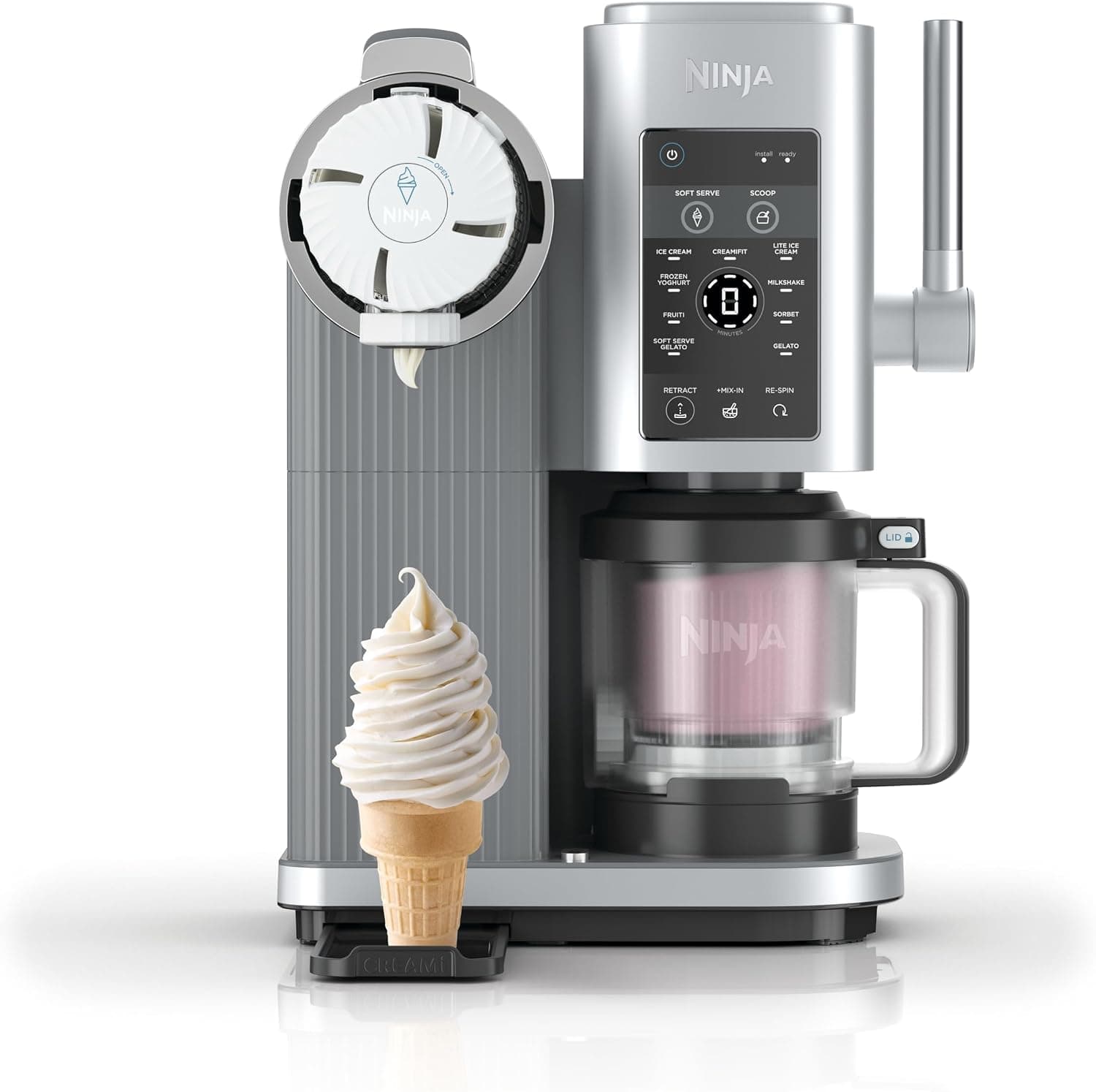 Машина за сладолед - Ninja CREAMi Scoop Swirl NC701EU 13 функции софт сладолед