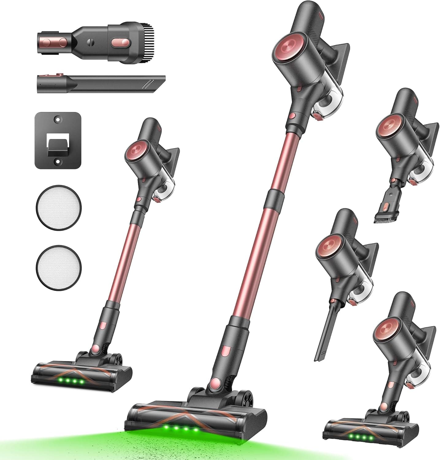 Вертикална безжична прахосмукачка - Vexilar V10PRO 450W 45 kPa 45 минути